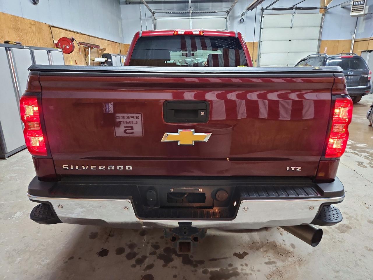 2015 Chevrolet Silverado K2500 Heavy Duty Ltz Burgundy vin: 1GC1KWE86FF655480