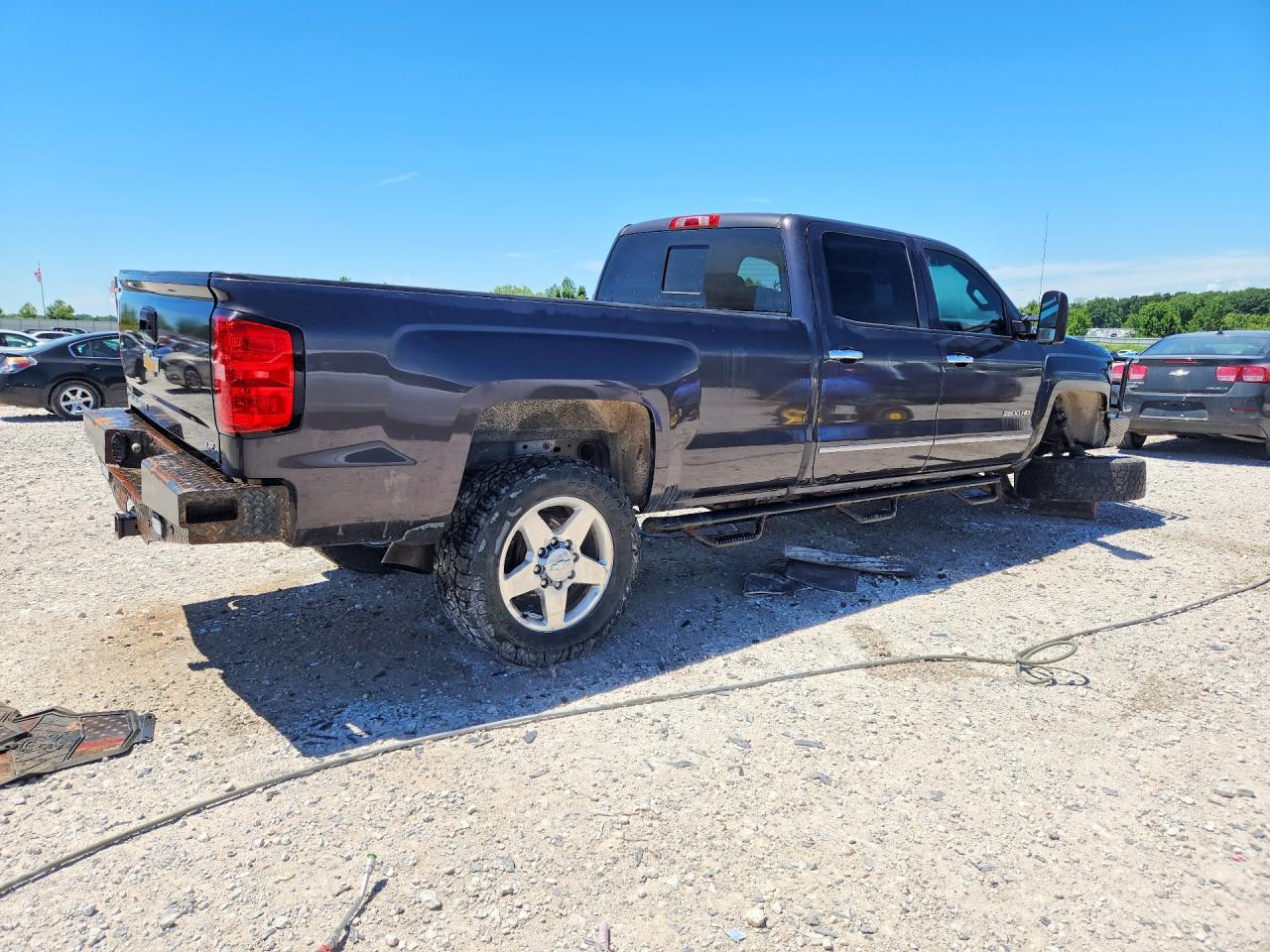 2015 Chevrolet Silverado K2500 Heavy Duty Ltz Charcoal vin: 1GC1KWE87FF120688