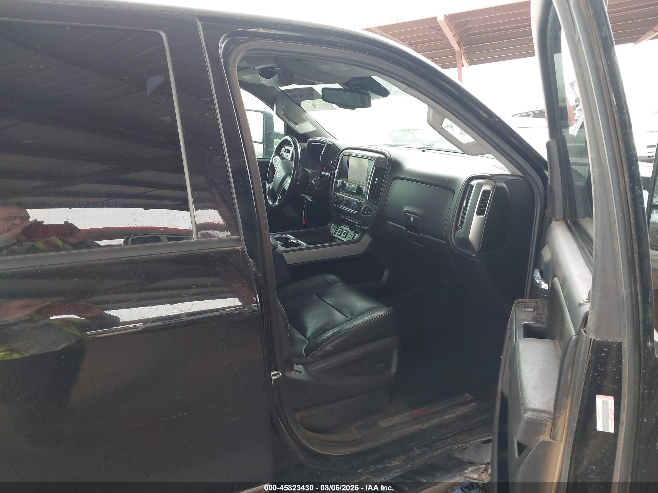 2015 Chevrolet Silverado 2500hd Ltz Black vin: 1GC1KWE87FF163086
