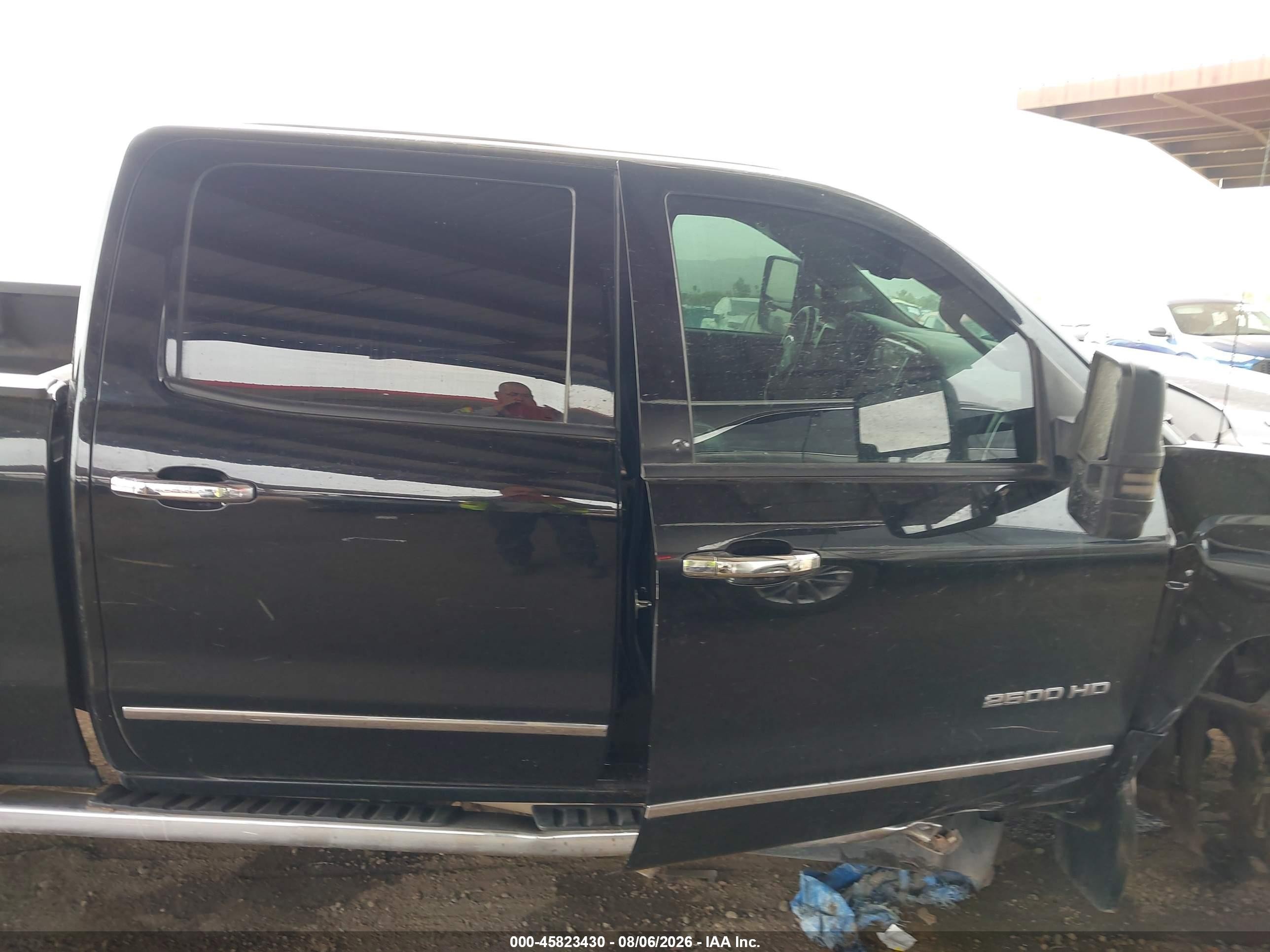 2015 Chevrolet Silverado 2500hd Ltz Black vin: 1GC1KWE87FF163086