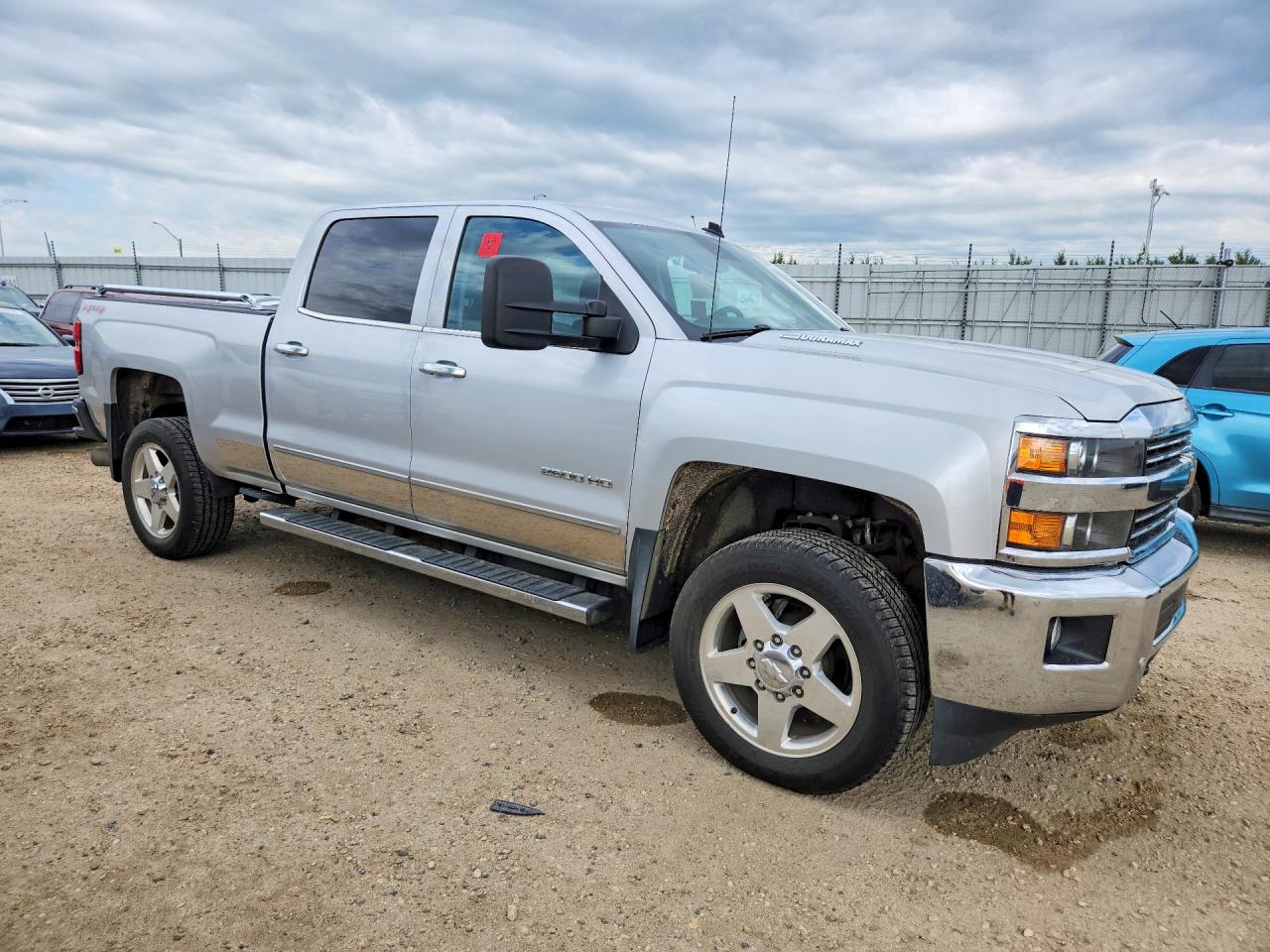 2015 Chevrolet Silverado K2500 Heavy Duty Ltz Silver vin: 1GC1KWE87FF195472
