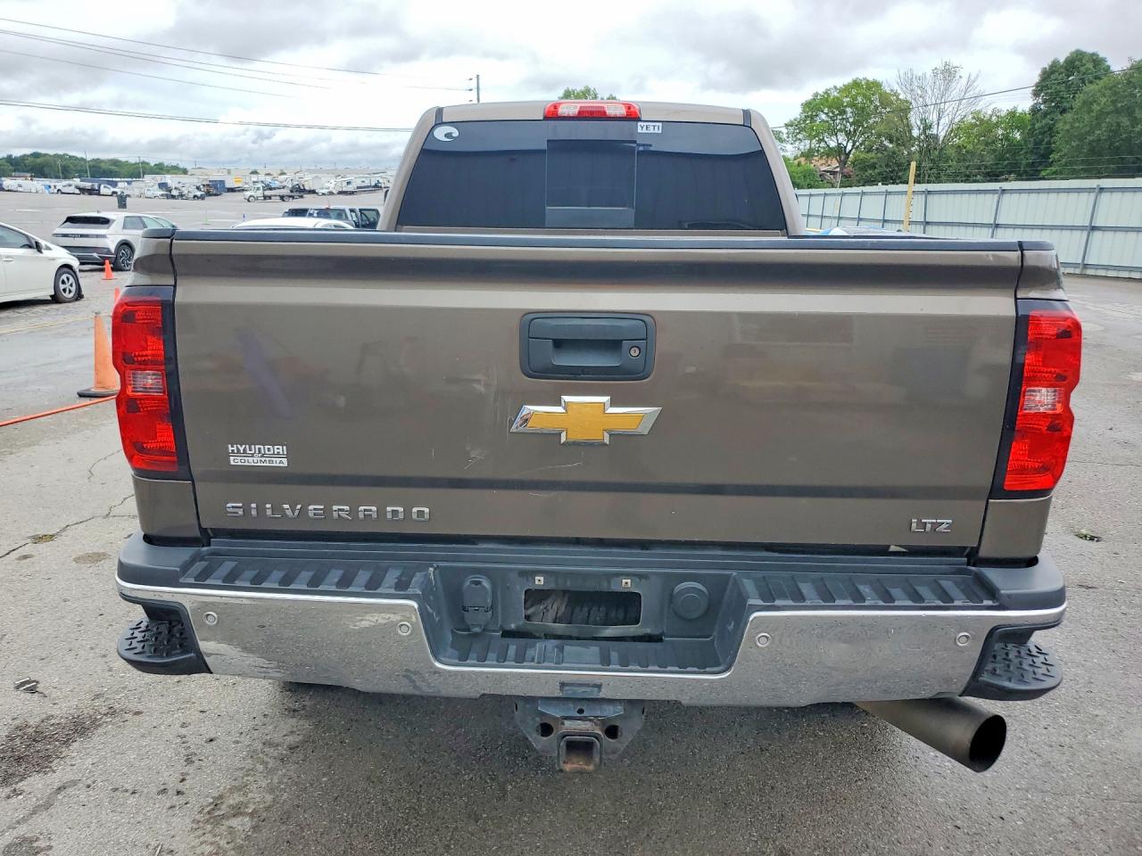 2015 Chevrolet Silverado K2500 Heavy Duty Ltz Brown vin: 1GC1KWE87FF502302