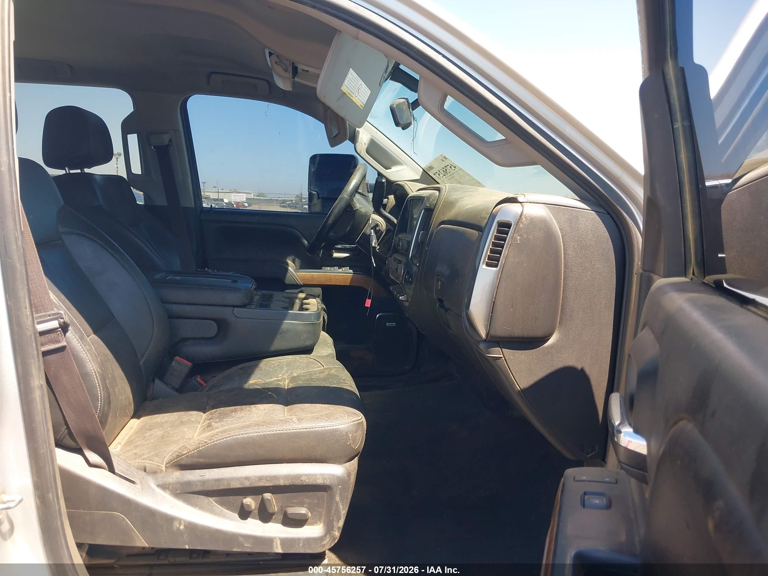 2015 Chevrolet Silverado 2500hd Built After Aug 14 Ltz Серый vin: 1GC1KWE87FF596326