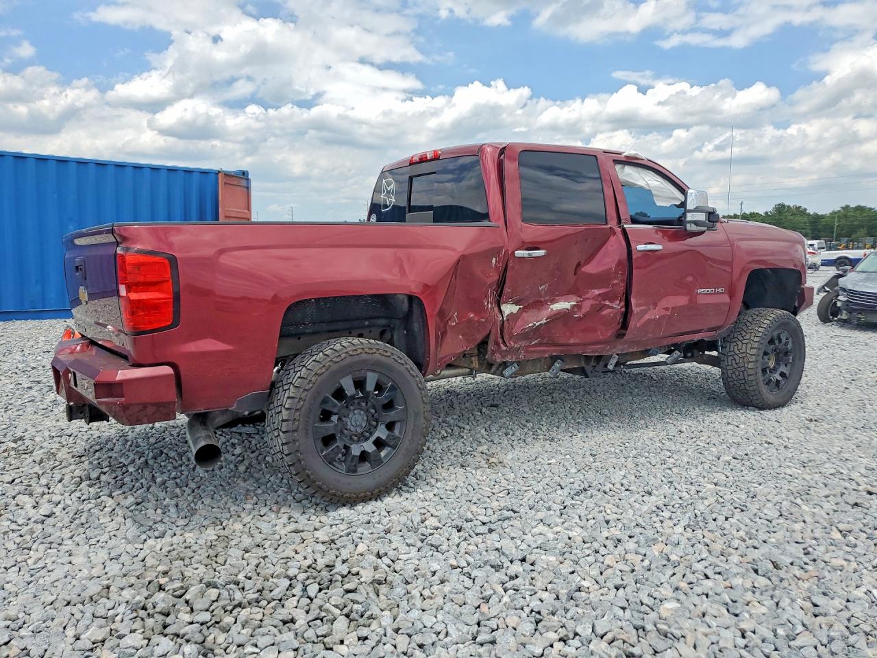 2015 Chevrolet Silverado K2500 Heavy Duty Ltz Red vin: 1GC1KWE87FF643242