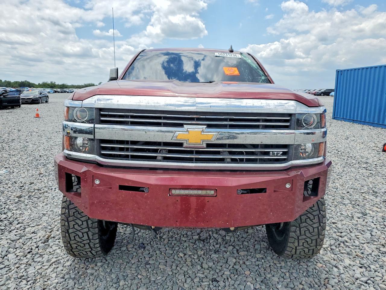 2015 Chevrolet Silverado K2500 Heavy Duty Ltz Red vin: 1GC1KWE87FF643242