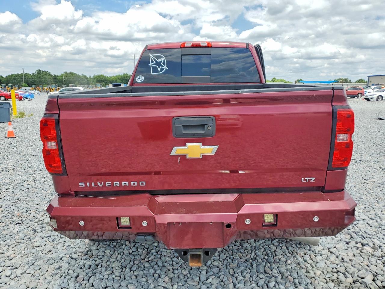 2015 Chevrolet Silverado K2500 Heavy Duty Ltz Red vin: 1GC1KWE87FF643242