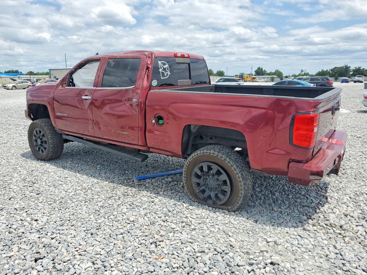 2015 Chevrolet Silverado K2500 Heavy Duty Ltz Red vin: 1GC1KWE87FF643242