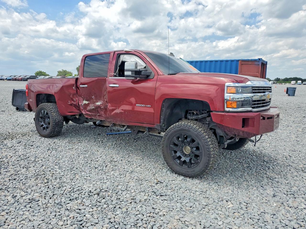 2015 Chevrolet Silverado K2500 Heavy Duty Ltz Red vin: 1GC1KWE87FF643242