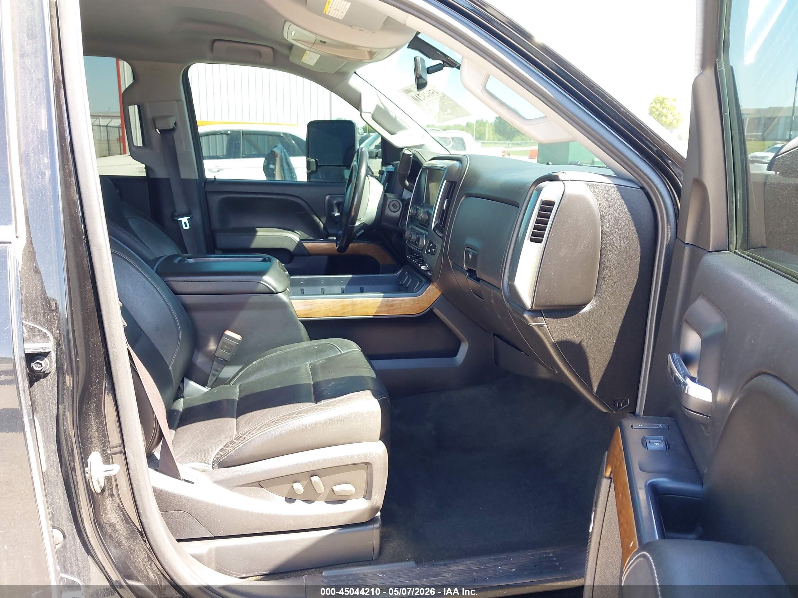 2015 Chevrolet Silverado 2500hd Ltz Black vin: 1GC1KWE88FF142862