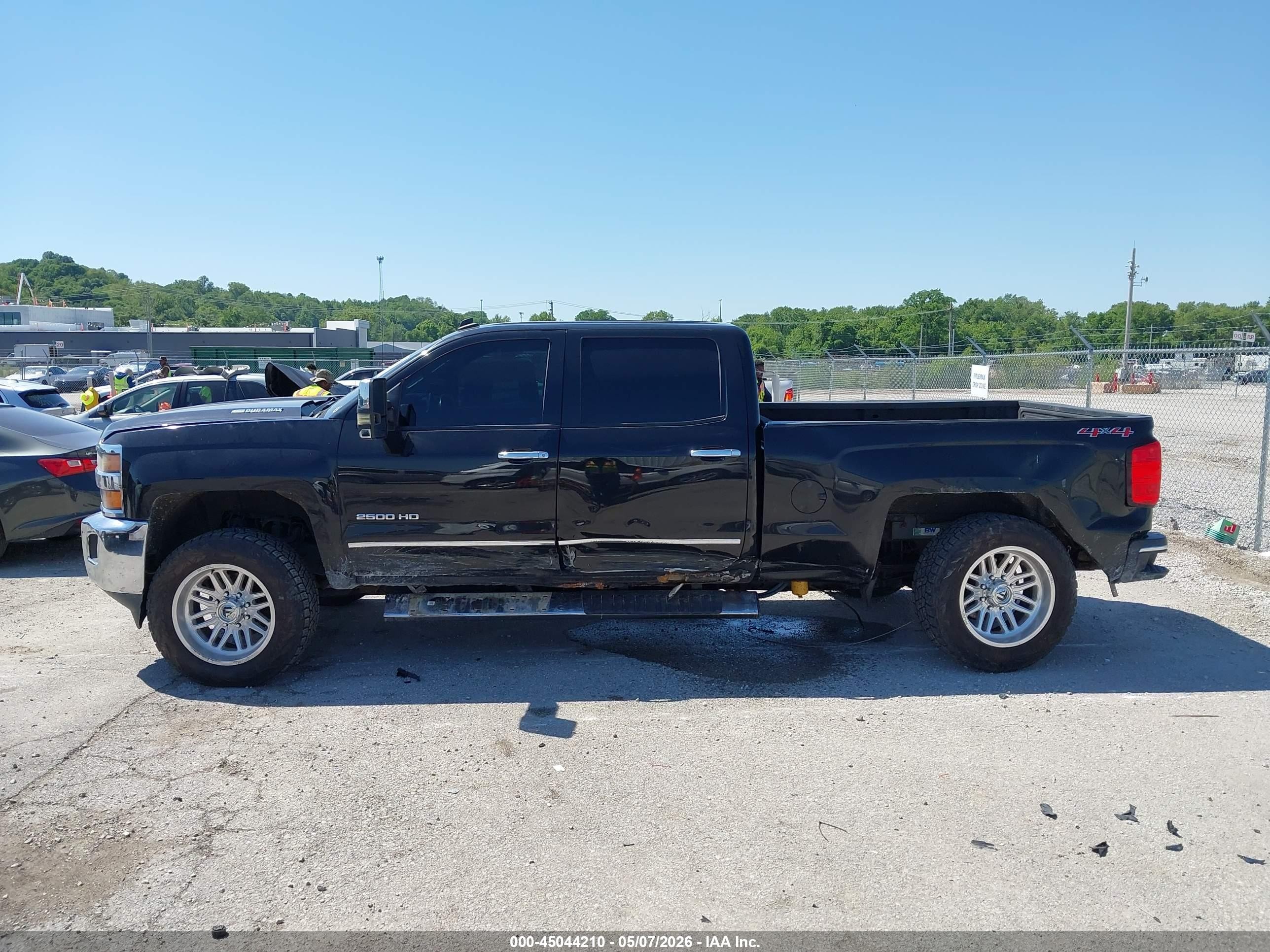 2015 Chevrolet Silverado 2500hd Ltz Black vin: 1GC1KWE88FF142862