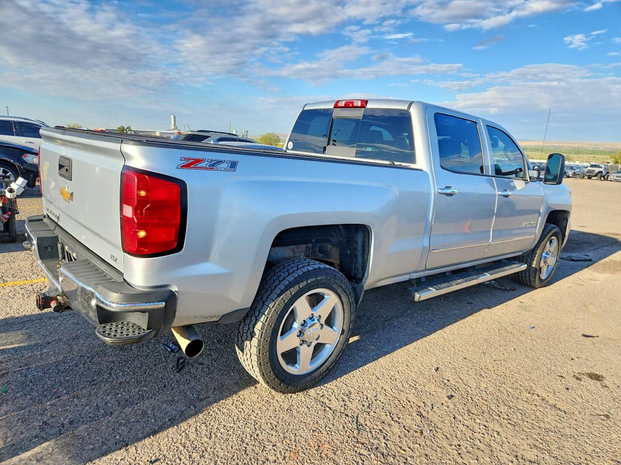 2015 Chevrolet Silverado K2500 Heavy Duty Ltz Silver vin: 1GC1KWE88FF186764