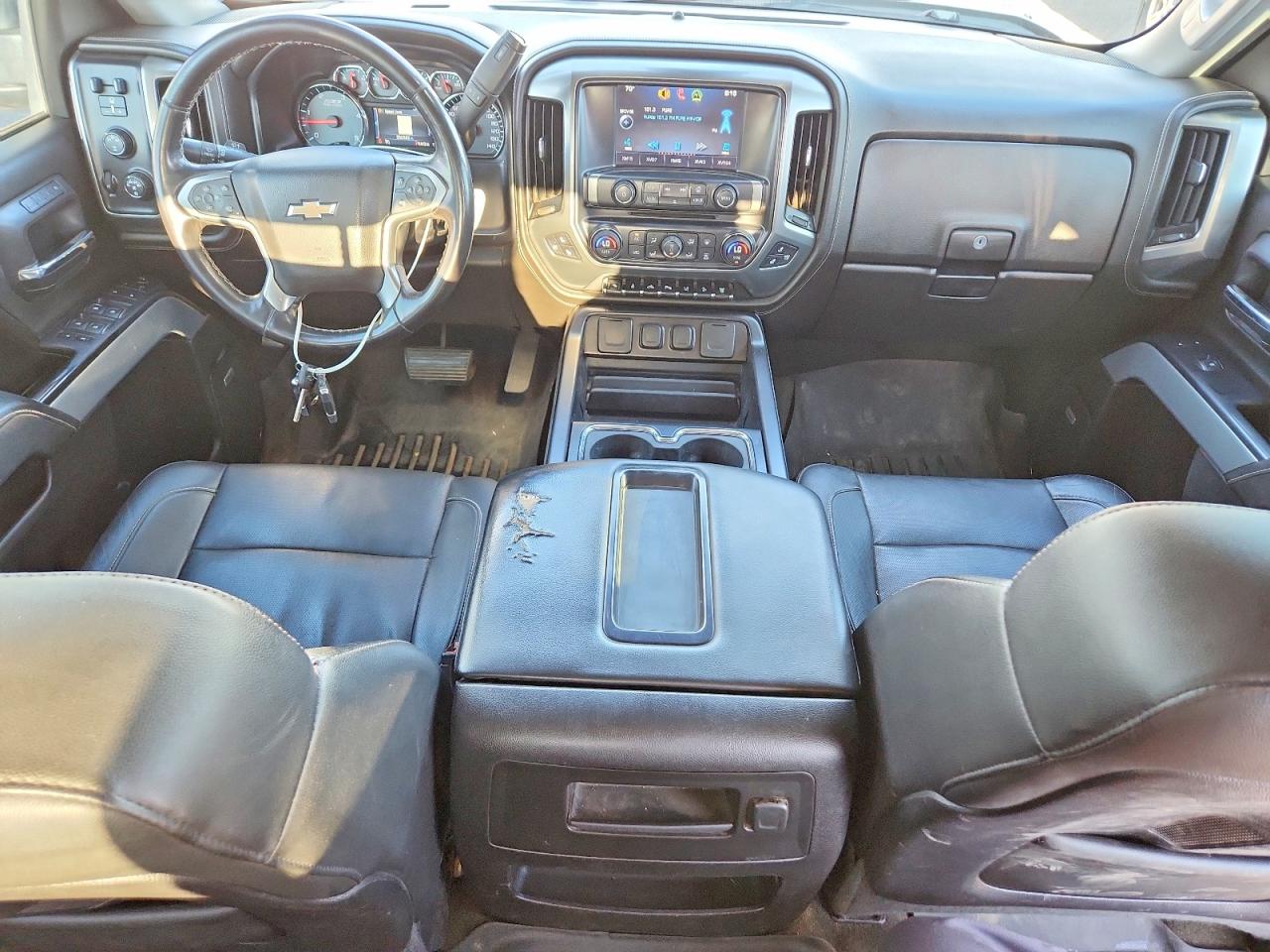 2015 Chevrolet Silverado K2500 Heavy Duty Ltz Silver vin: 1GC1KWE88FF186764