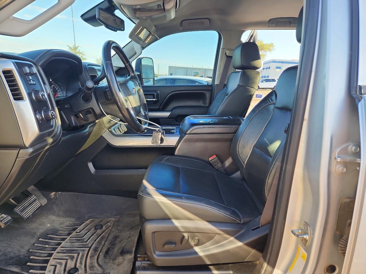 2015 Chevrolet Silverado K2500 Heavy Duty Ltz Silver vin: 1GC1KWE88FF186764