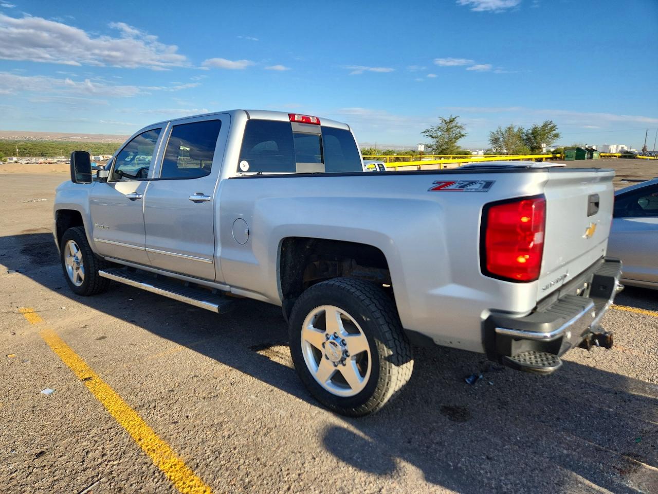 2015 Chevrolet Silverado K2500 Heavy Duty Ltz Silver vin: 1GC1KWE88FF186764