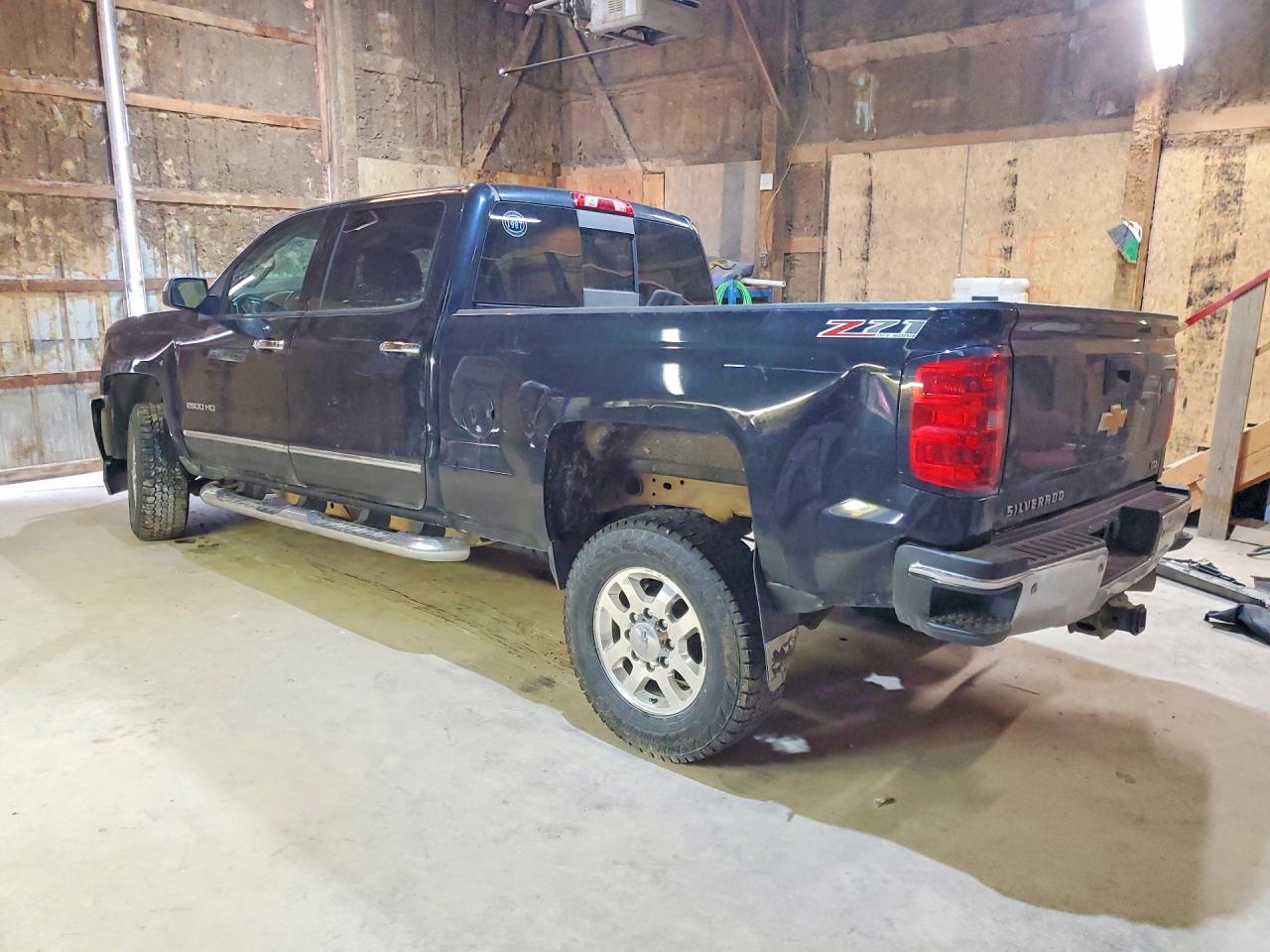 2015 Chevrolet Silverado K2500 Heavy Duty Ltz Black vin: 1GC1KWE89FF192802