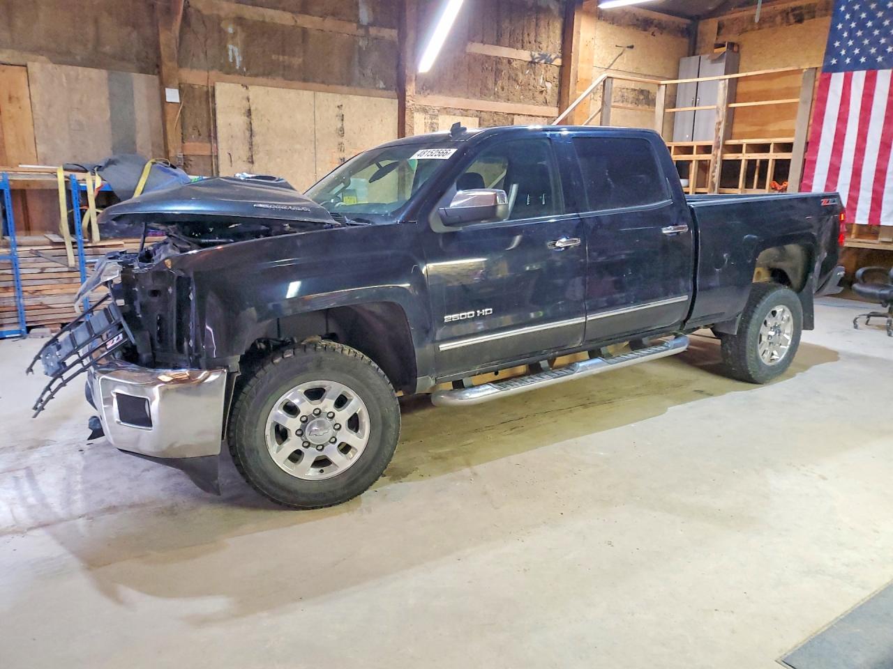 2015 Chevrolet Silverado K2500 Heavy Duty Ltz Black vin: 1GC1KWE89FF192802