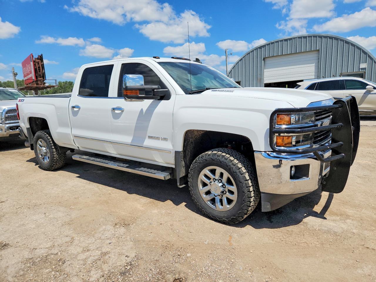 2015 Chevrolet Silverado K2500 Heavy Duty Ltz White vin: 1GC1KWE89FF535107