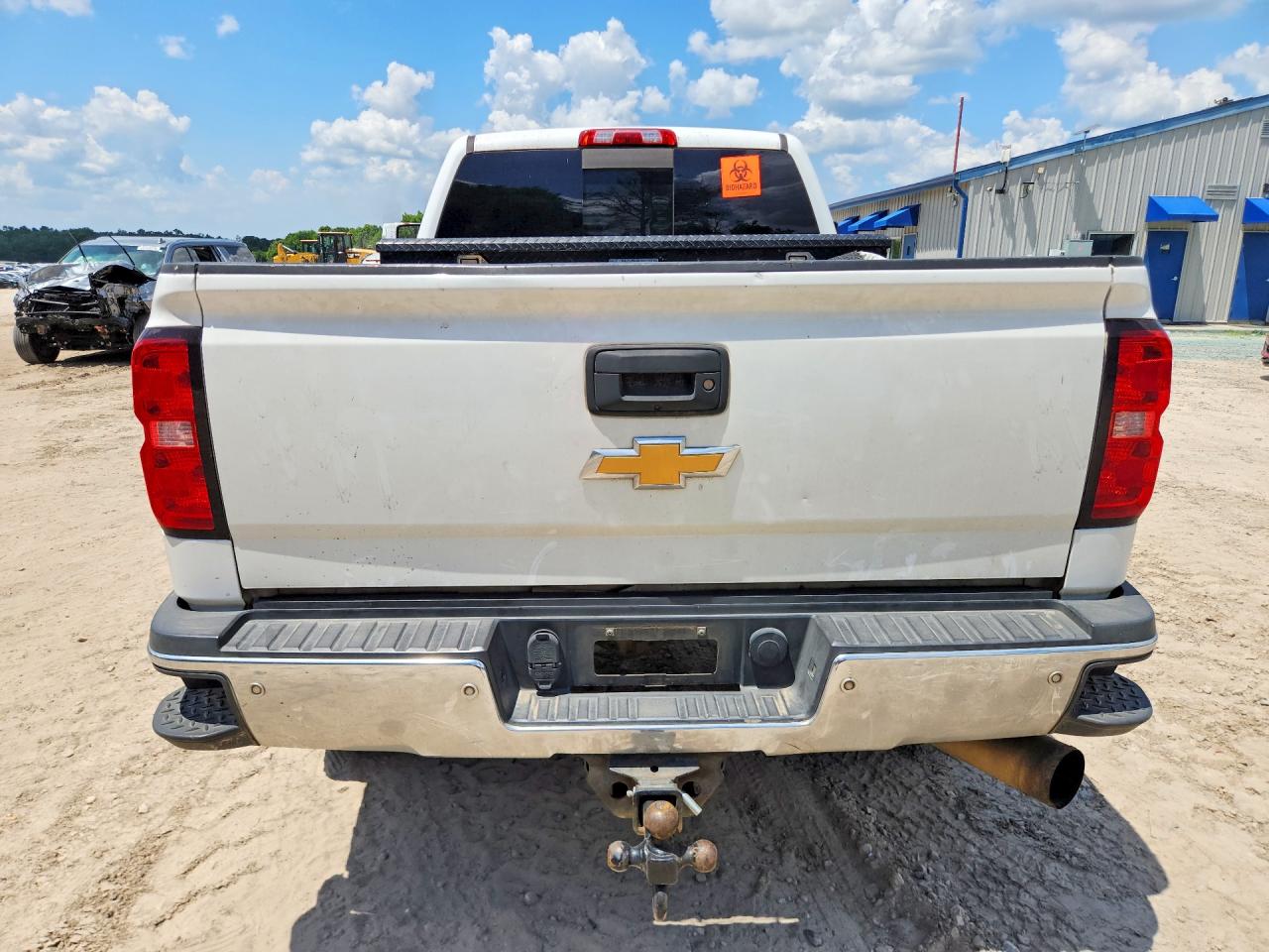 2015 Chevrolet Silverado K2500 Heavy Duty Ltz White vin: 1GC1KWE89FF632730