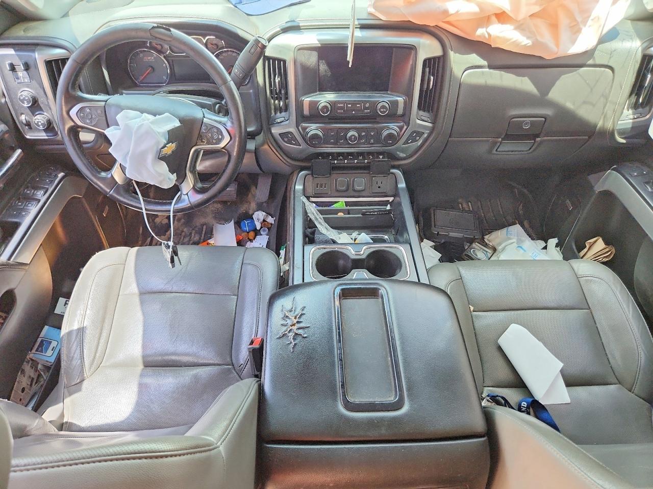 2015 Chevrolet Silverado K2500 Heavy Duty Ltz White vin: 1GC1KWE89FF632730