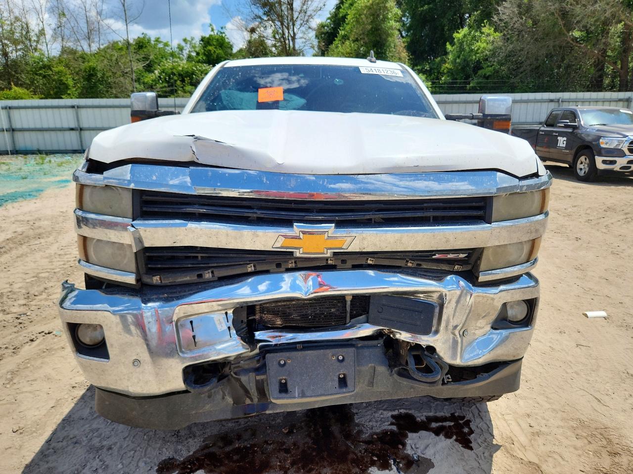 2015 Chevrolet Silverado K2500 Heavy Duty Ltz White vin: 1GC1KWE89FF632730