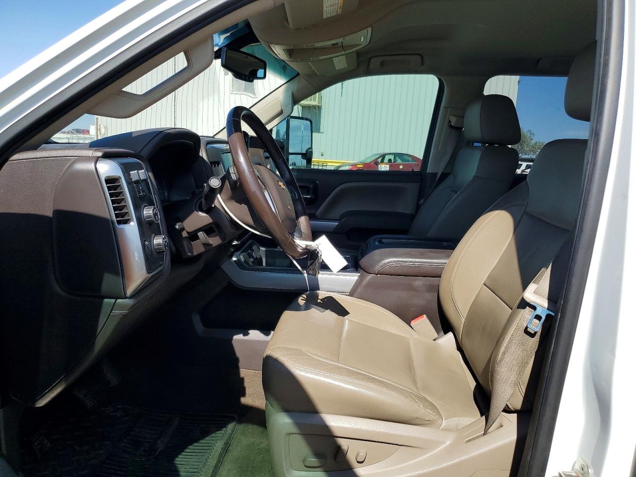 2015 Chevrolet Silverado K2500 Heavy Duty Ltz White vin: 1GC1KWE89FF659555