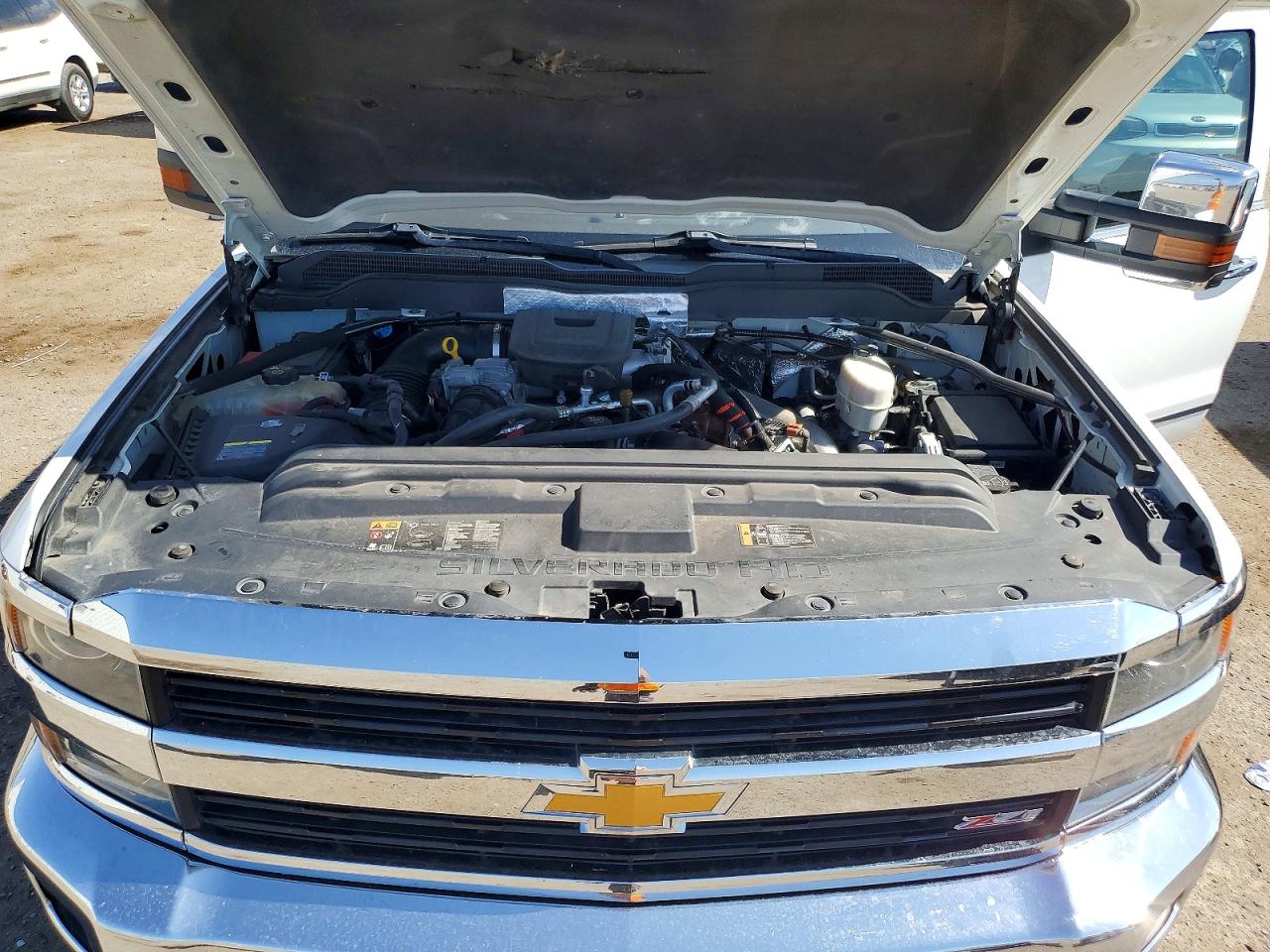 2015 Chevrolet Silverado K2500 Heavy Duty Ltz White vin: 1GC1KWE89FF659555