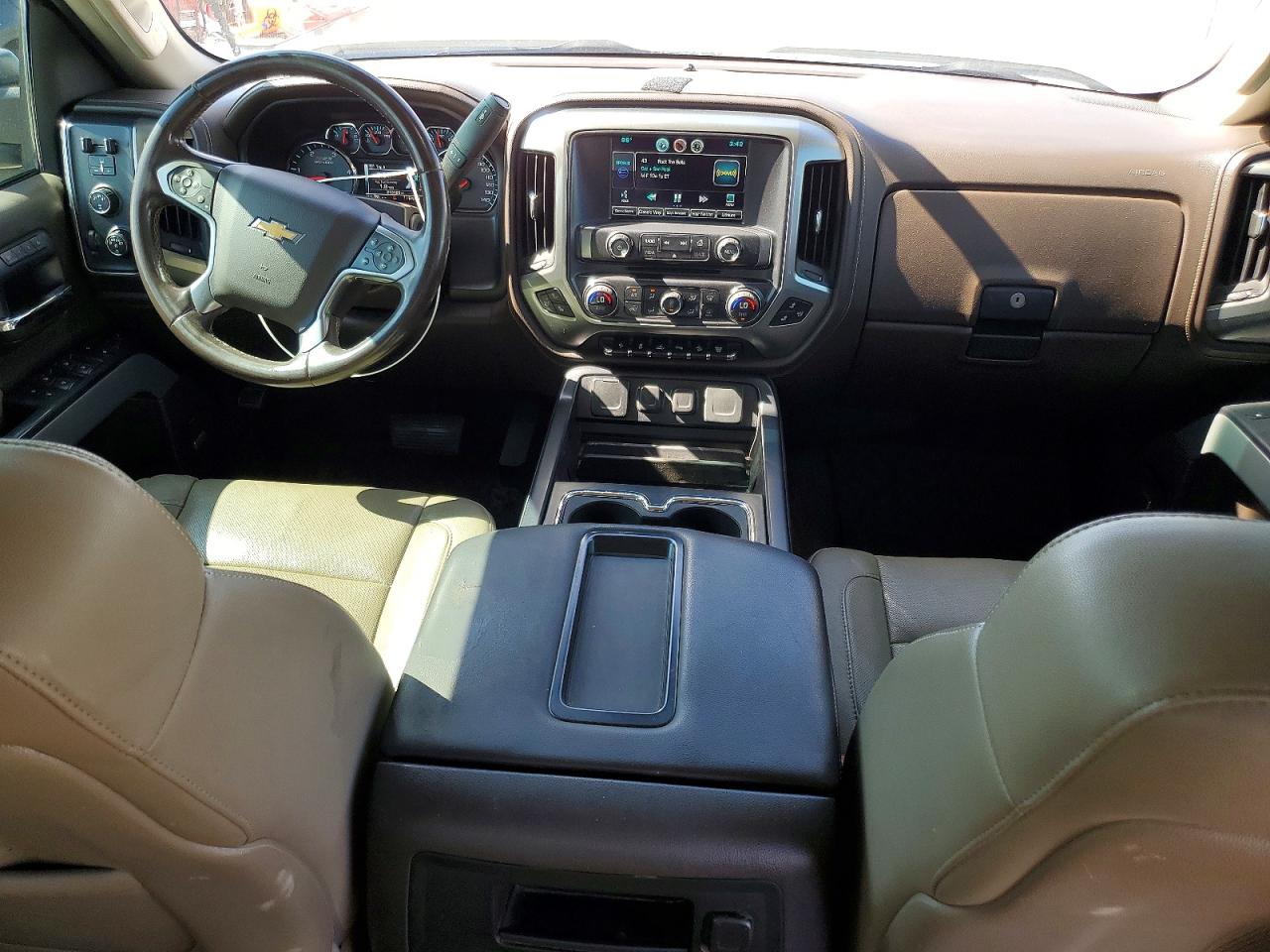 2015 Chevrolet Silverado K2500 Heavy Duty Ltz White vin: 1GC1KWE89FF659555