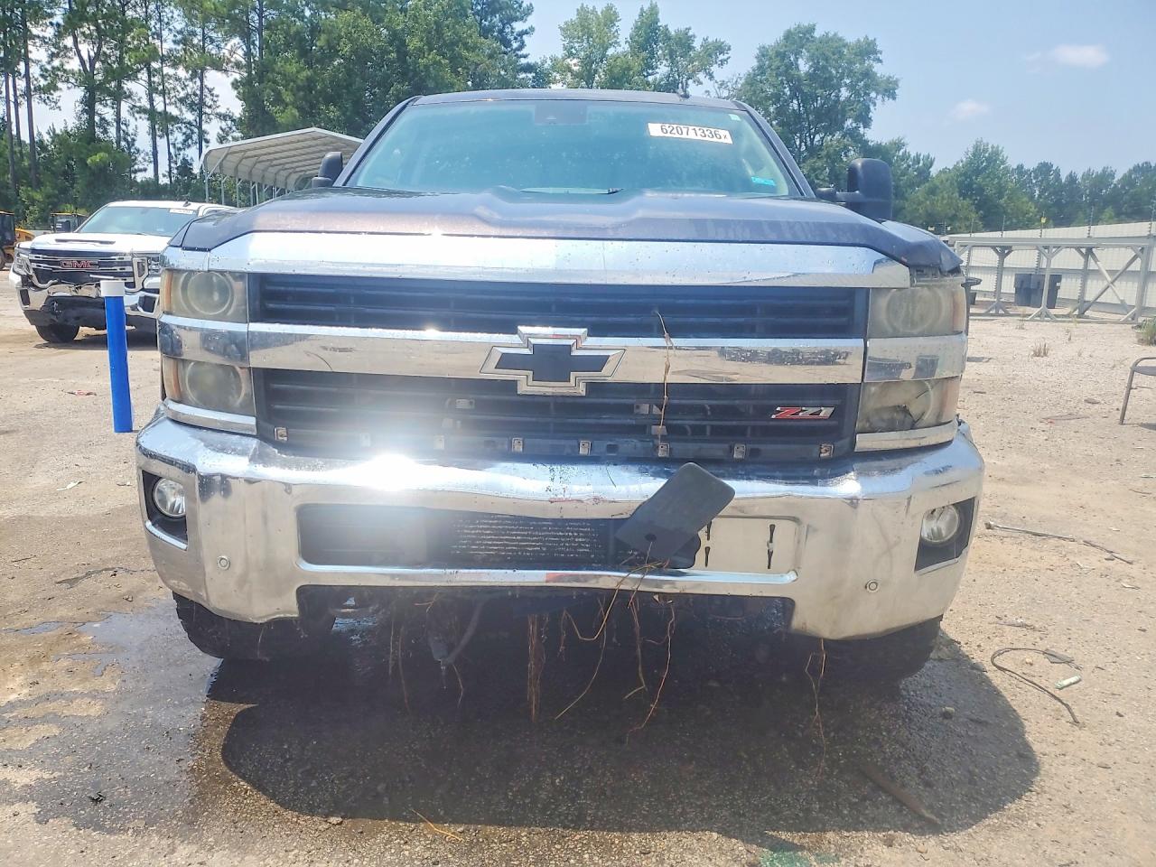 2015 Chevrolet Silverado K2500 Heavy Duty Ltz Gray vin: 1GC1KWE8XFF163762