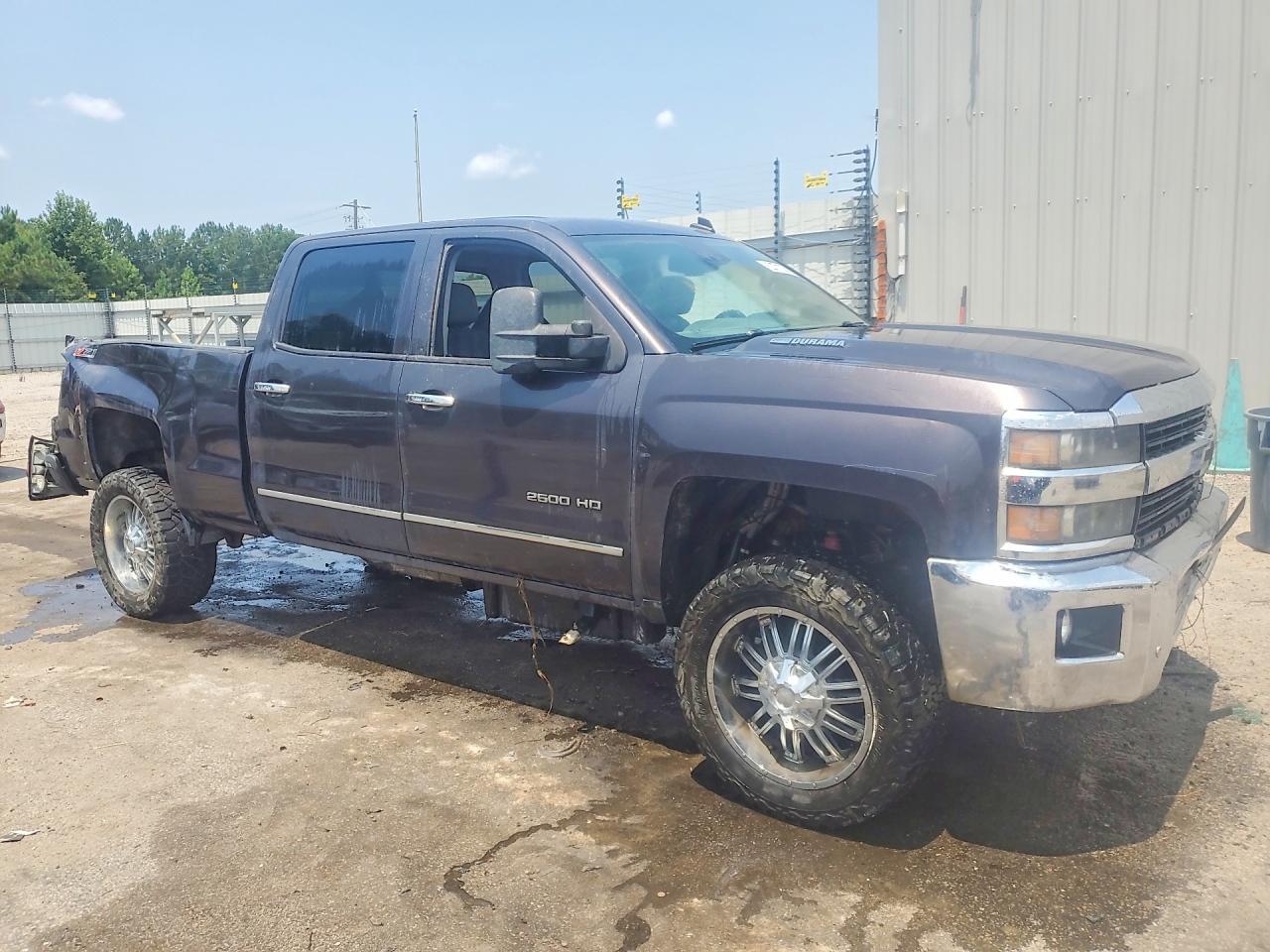 2015 Chevrolet Silverado K2500 Heavy Duty Ltz Gray vin: 1GC1KWE8XFF163762