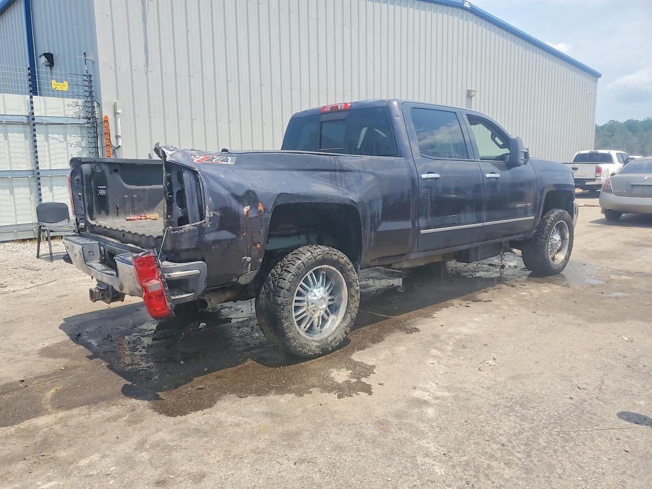 2015 Chevrolet Silverado K2500 Heavy Duty Ltz Gray vin: 1GC1KWE8XFF163762