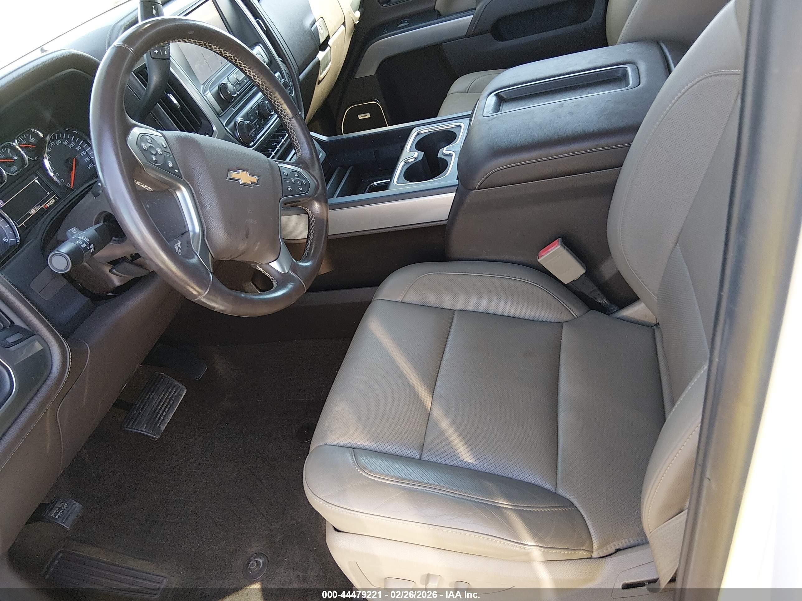 2015 Chevrolet Silverado 2500hd Ltz White vin: 1GC1KWE8XFF175443