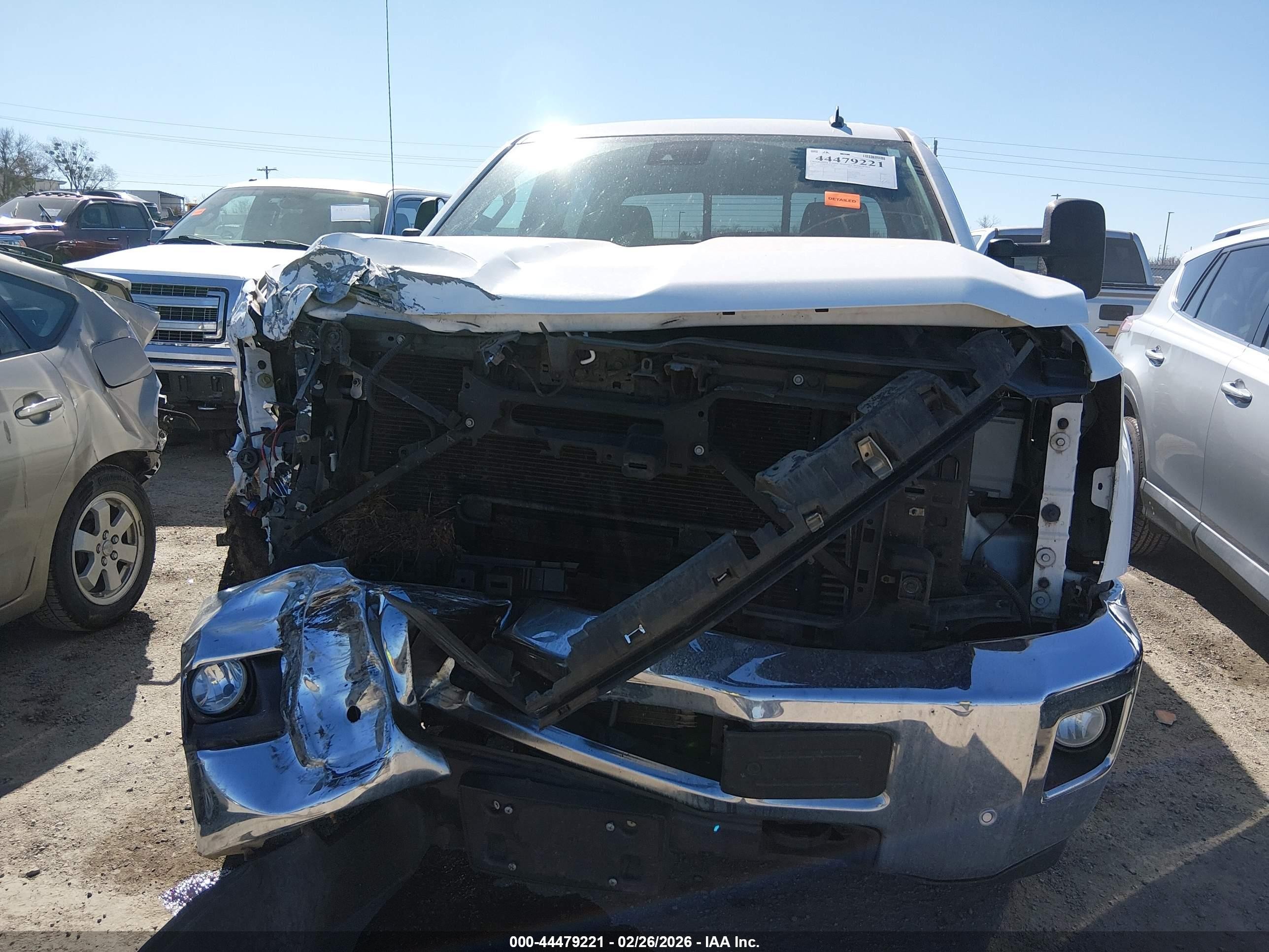 2015 Chevrolet Silverado 2500hd Ltz White vin: 1GC1KWE8XFF175443