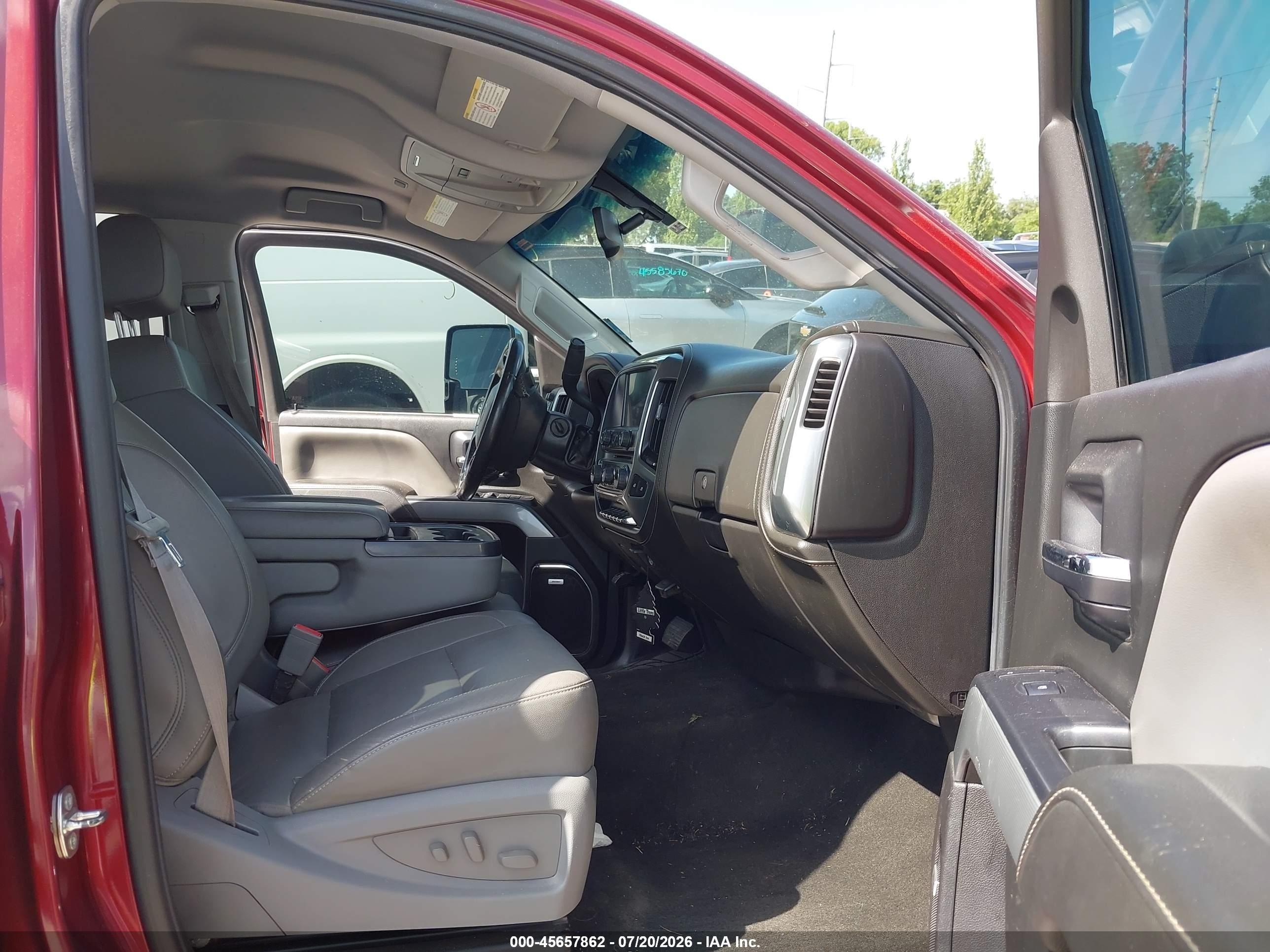 2015 Chevrolet Silverado 2500hd Built After Aug 14 Ltz Maroon vin: 1GC1KWE8XFF527193