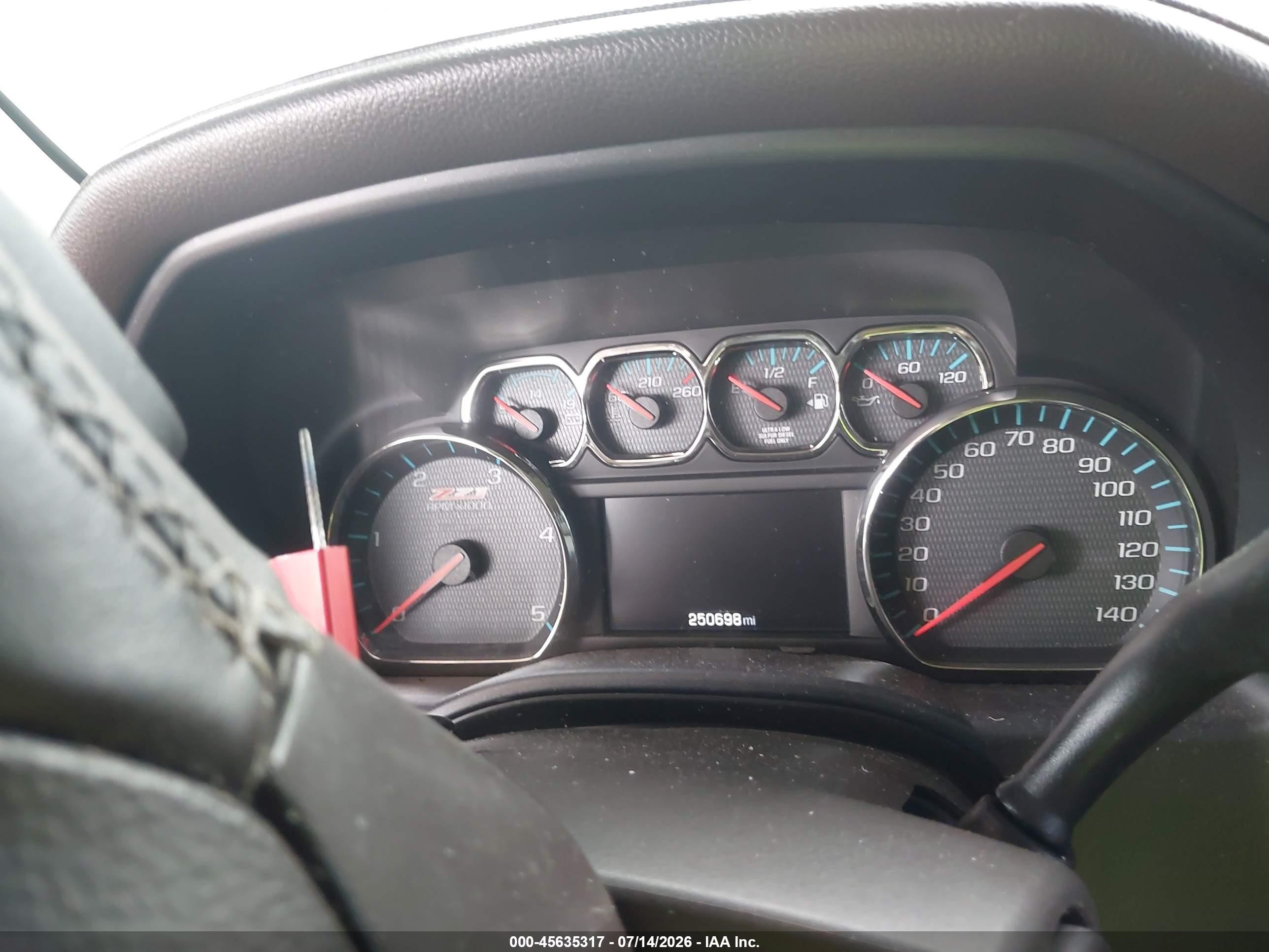 2015 Chevrolet Silverado 2500hd Built After Aug 14 Ltz Black vin: 1GC1KWE8XFF553101