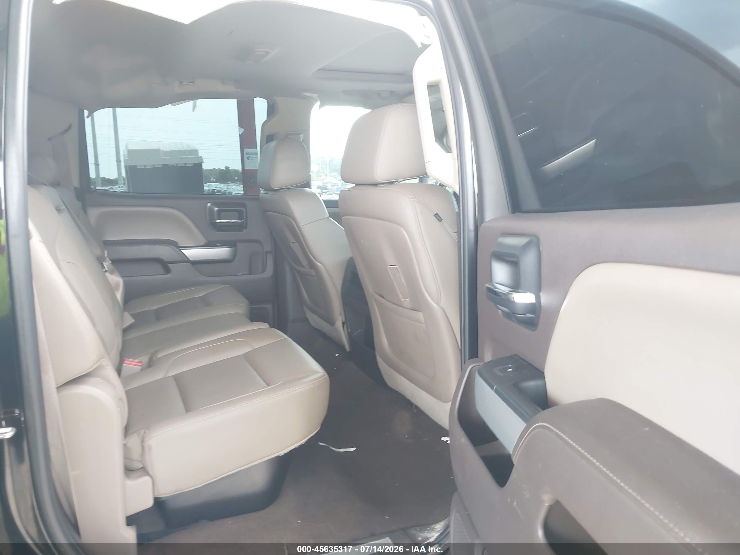 2015 Chevrolet Silverado 2500hd Built After Aug 14 Ltz Black vin: 1GC1KWE8XFF553101