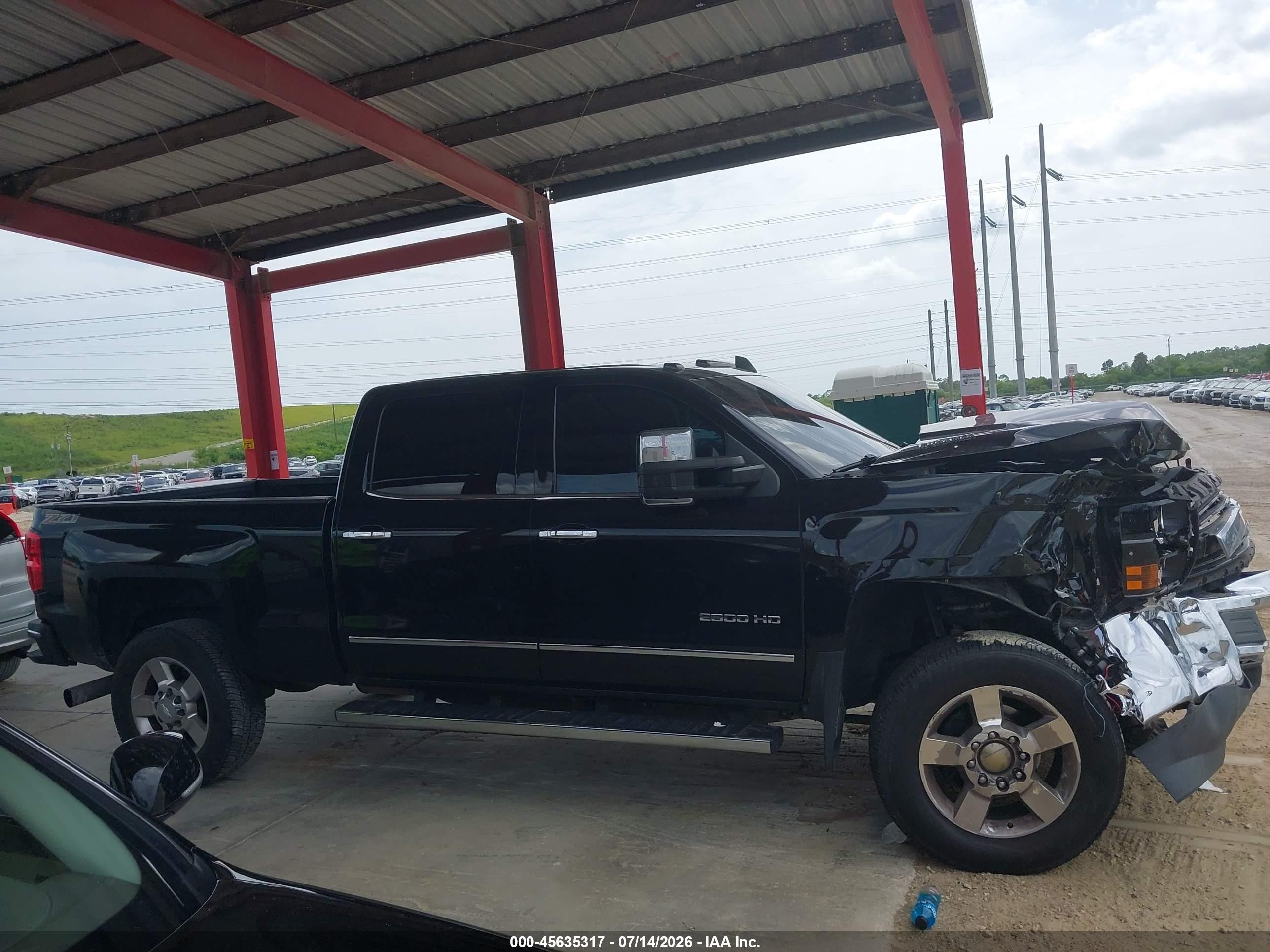 2015 Chevrolet Silverado 2500hd Built After Aug 14 Ltz Black vin: 1GC1KWE8XFF553101