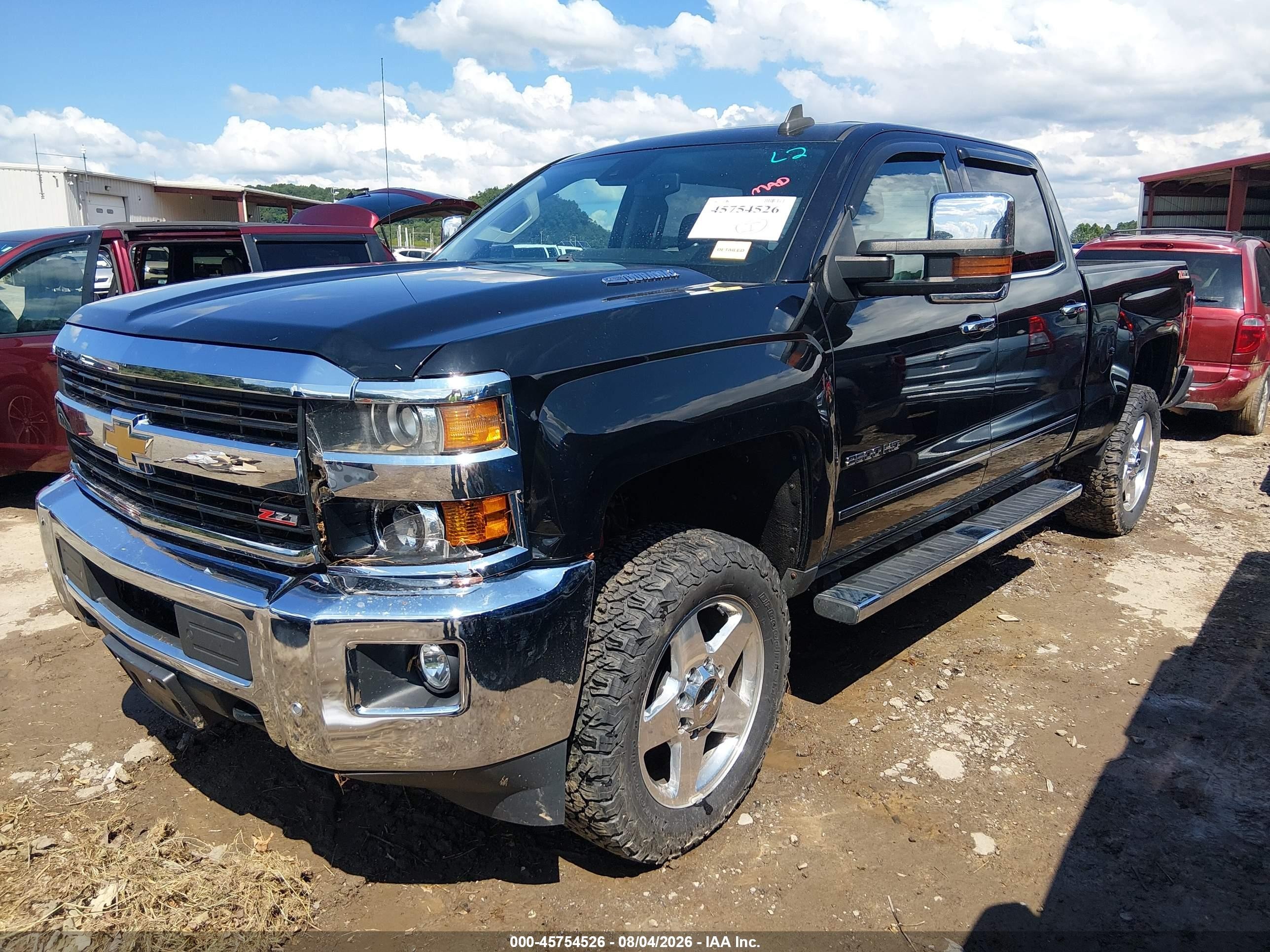 2015 Chevrolet Silverado 2500hd Built After Aug 14 Ltz Black vin: 1GC1KWE8XFF631392