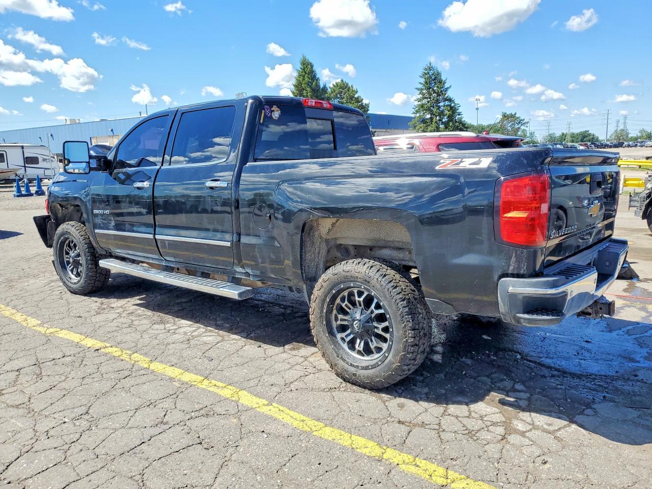 2015 Chevrolet Silverado K2500 Heavy Duty Ltz Black vin: 1GC1KWE8XFF650573