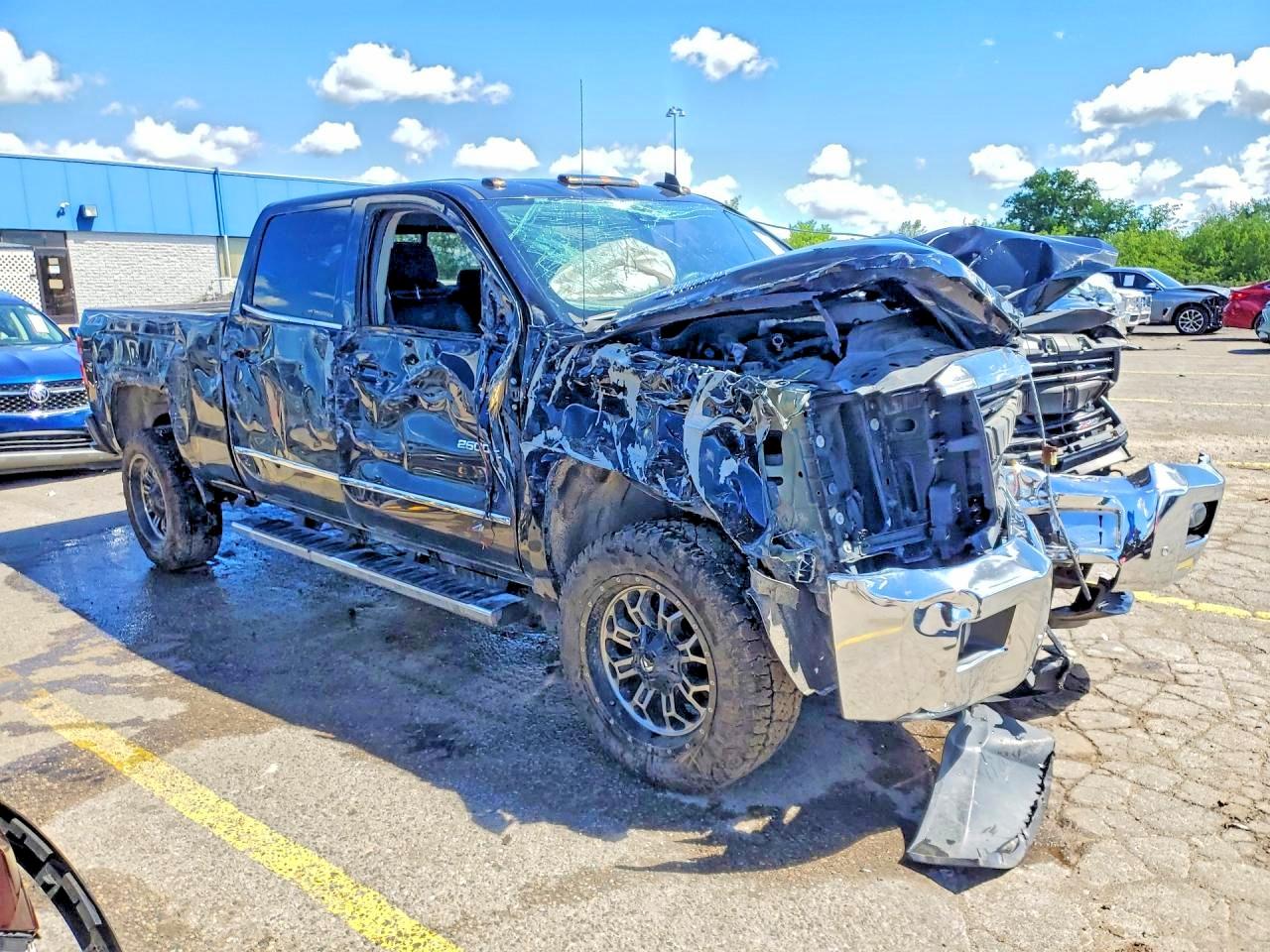 2015 Chevrolet Silverado K2500 Heavy Duty Ltz Black vin: 1GC1KWE8XFF650573