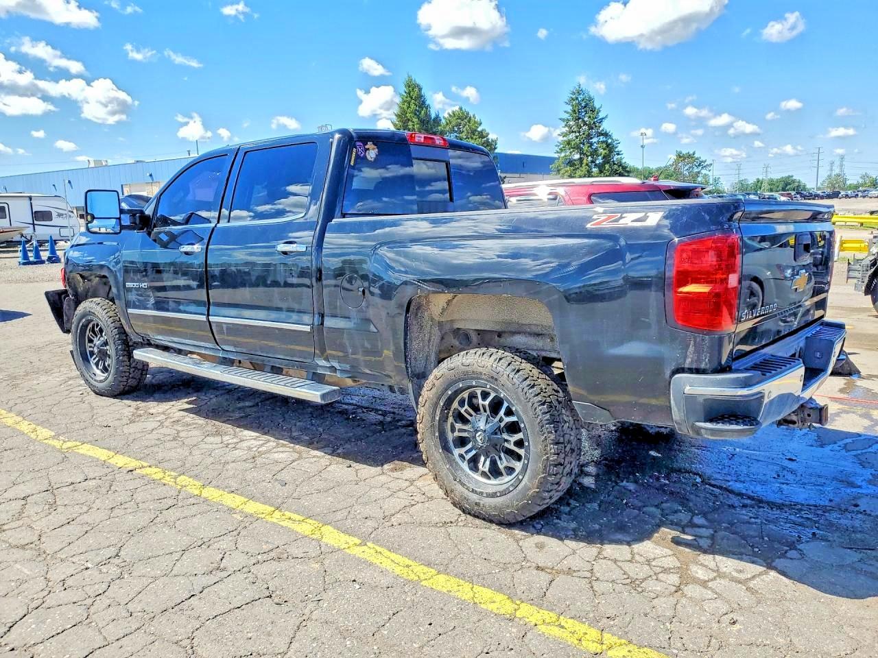 2015 Chevrolet Silverado K2500 Heavy Duty Ltz Black vin: 1GC1KWE8XFF650573