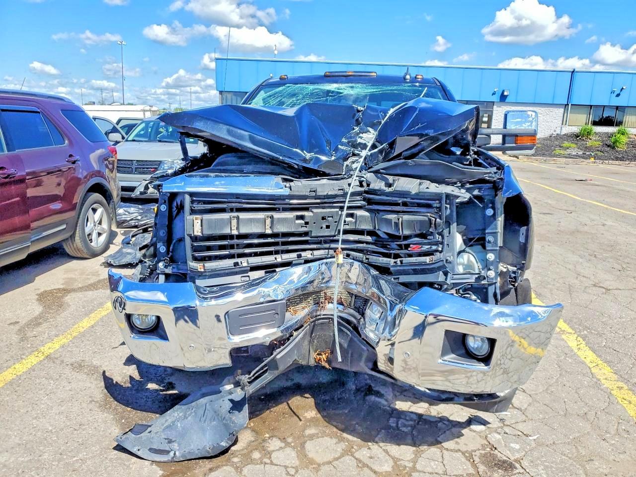 2015 Chevrolet Silverado K2500 Heavy Duty Ltz Black vin: 1GC1KWE8XFF650573