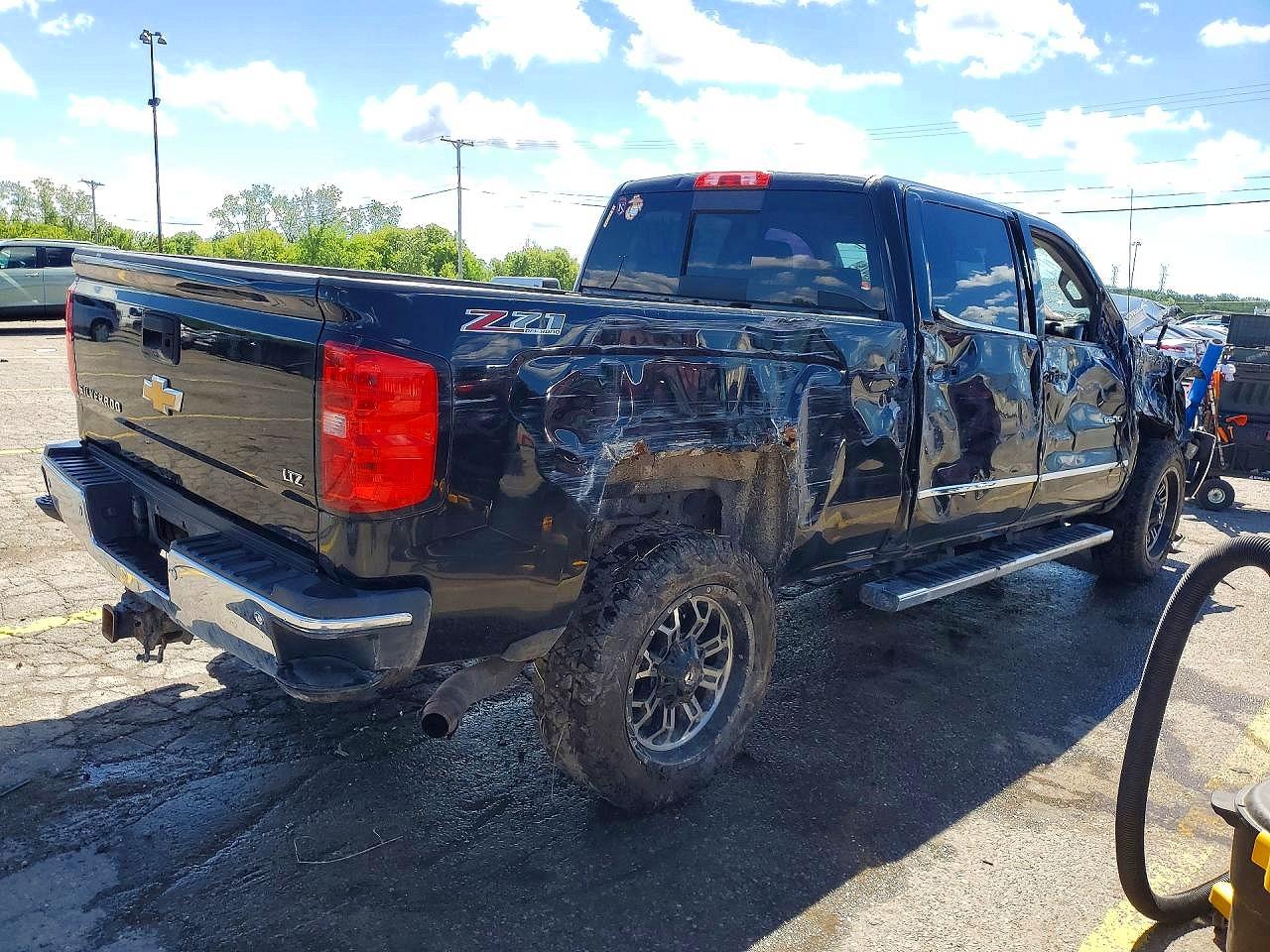 2015 Chevrolet Silverado K2500 Heavy Duty Ltz Black vin: 1GC1KWE8XFF650573