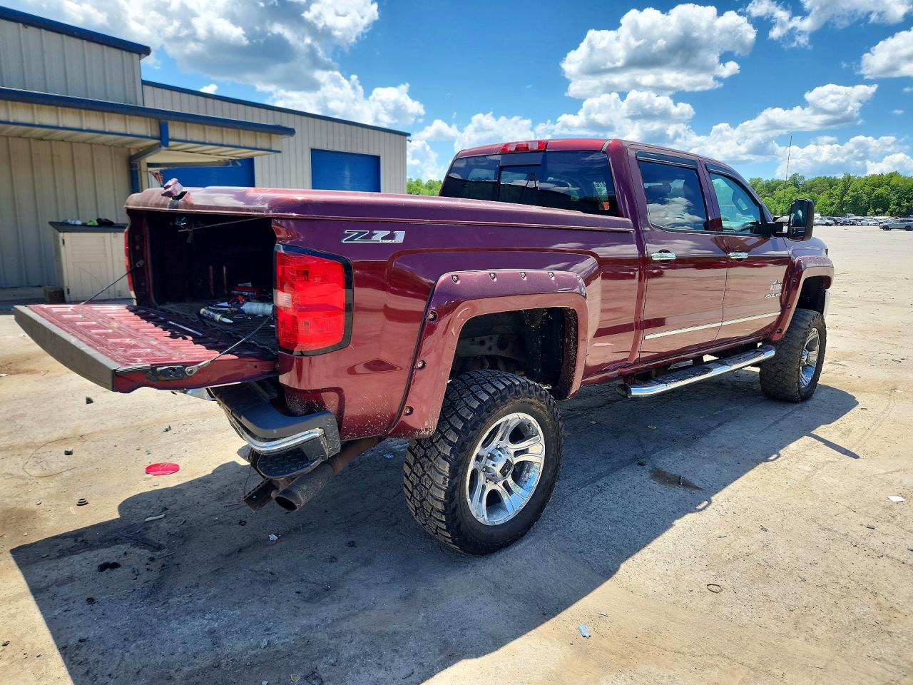 2015 Chevrolet Silverado K2500 Heavy Duty Ltz Burgundy vin: 1GC1KWEG0FF194641