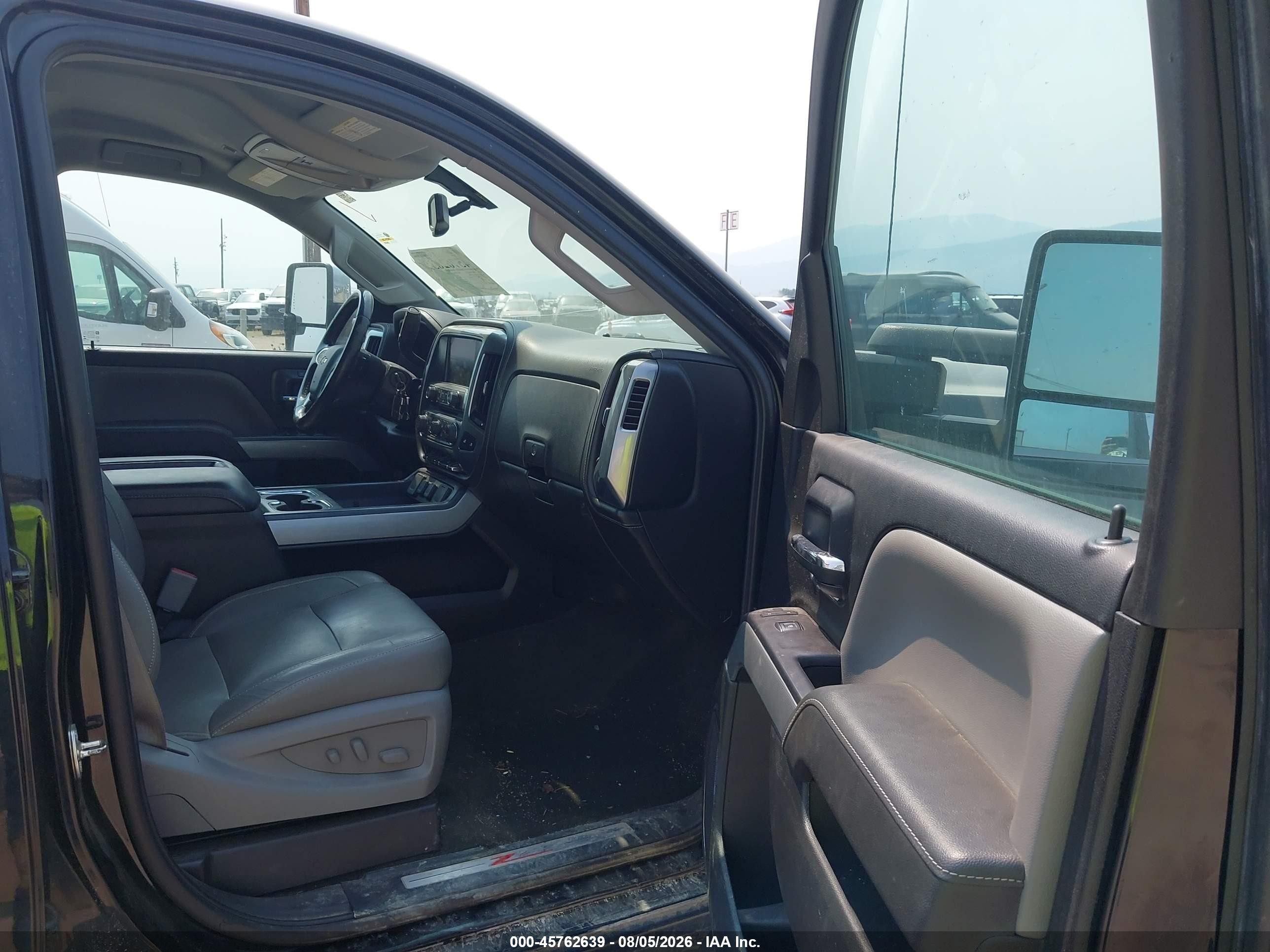 2015 Chevrolet Silverado 2500hd Built After Aug 14 Ltz Black vin: 1GC1KWEG0FF525590