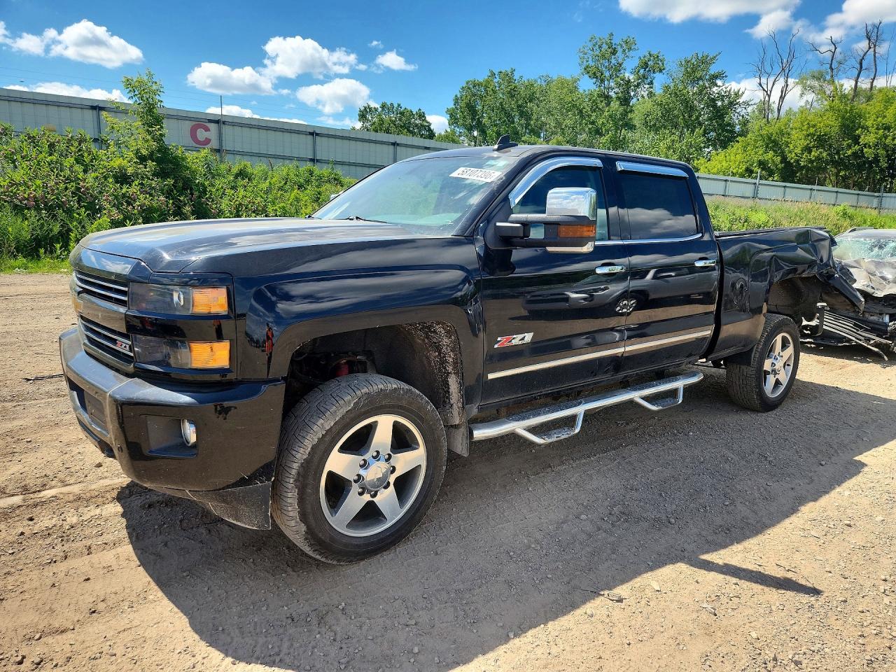 2015 Chevrolet Silverado K2500 Heavy Duty Ltz Black vin: 1GC1KWEG2FF613864