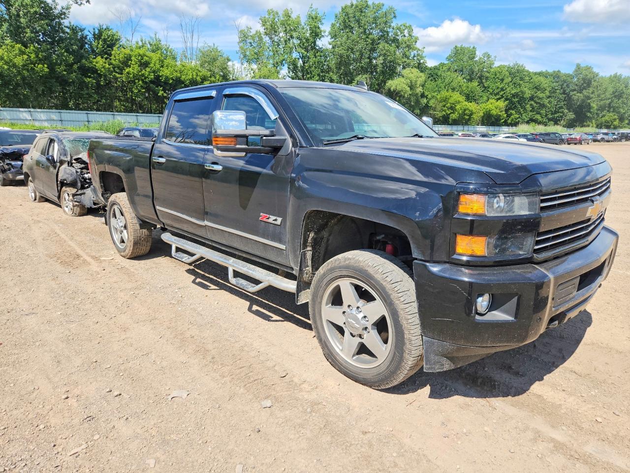 2015 Chevrolet Silverado K2500 Heavy Duty Ltz Black vin: 1GC1KWEG2FF613864
