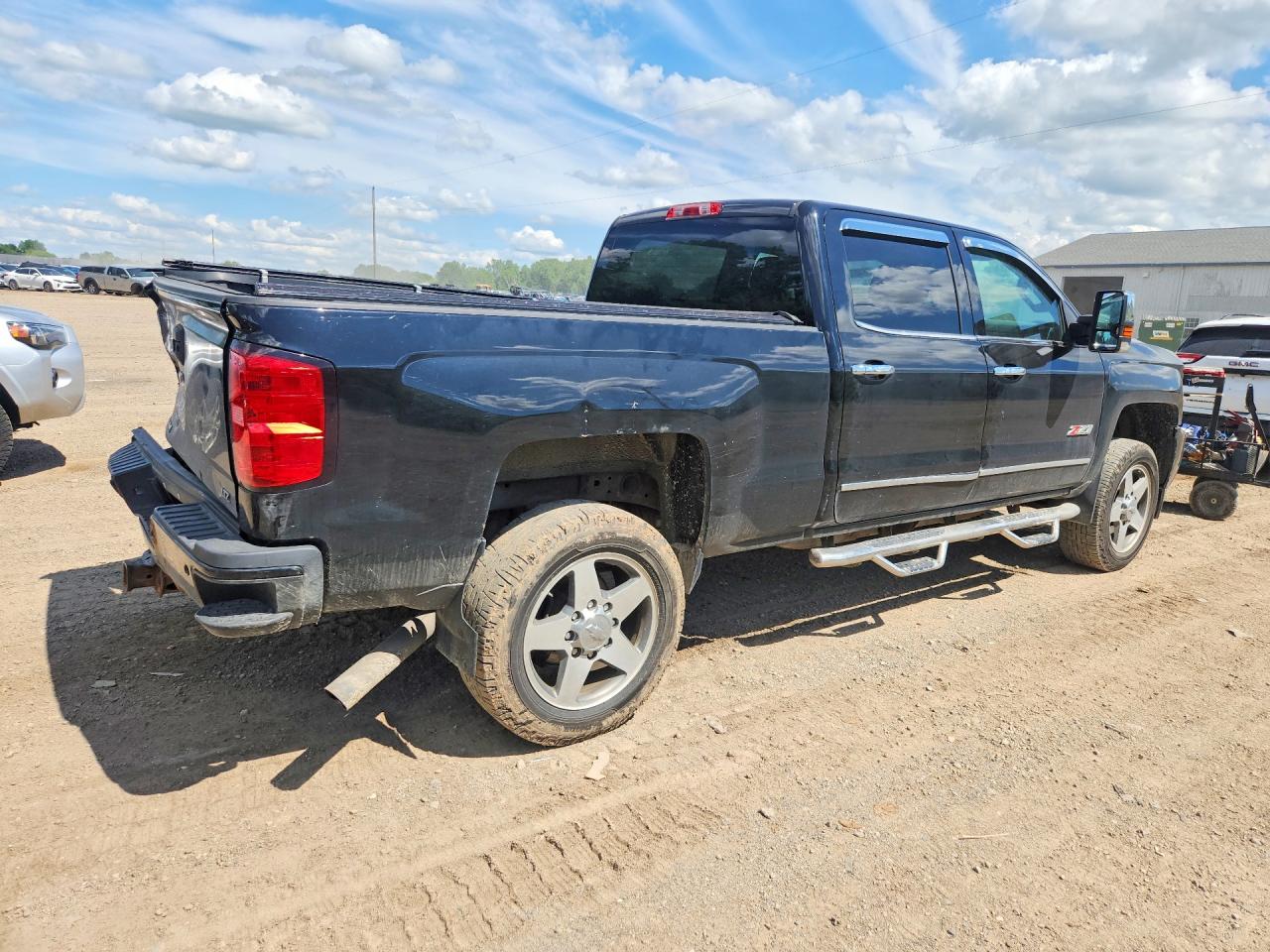 2015 Chevrolet Silverado K2500 Heavy Duty Ltz Black vin: 1GC1KWEG2FF613864