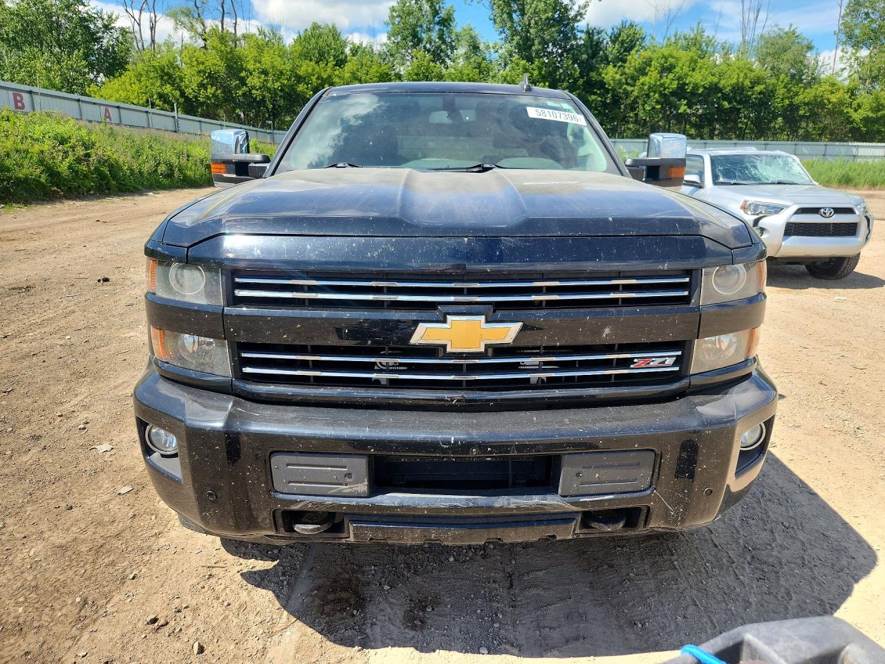 2015 Chevrolet Silverado K2500 Heavy Duty Ltz Black vin: 1GC1KWEG2FF613864