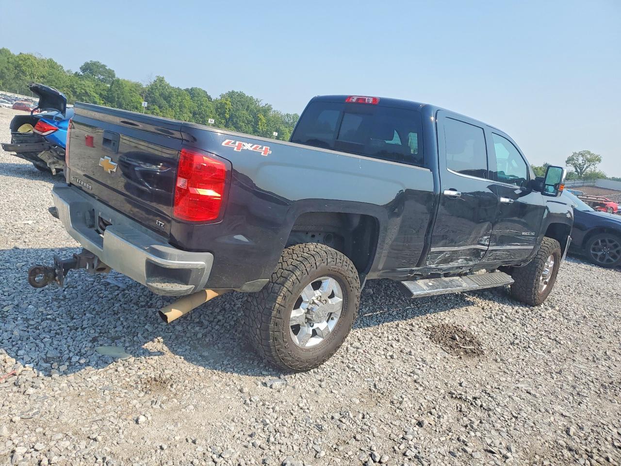2015 Chevrolet Silverado Black vin: 1GC1KWEG8FF513980