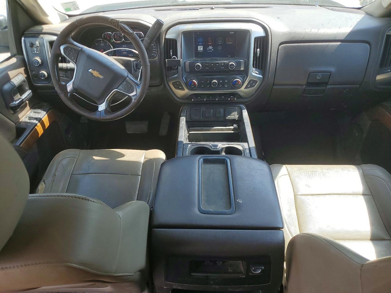 2015 Chevrolet Silverado K2500 Heavy Duty Ltz White vin: 1GC1KWEGXFF135886